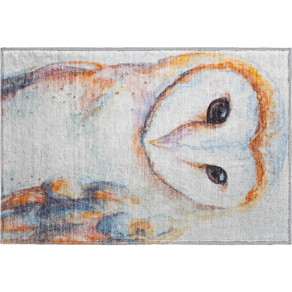 Bruges Machine Washable Transitional Ivory Rug 1'8" x 2'6"