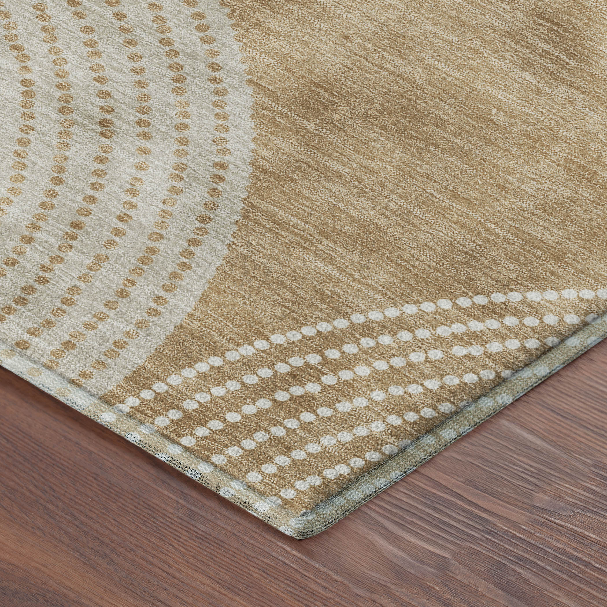 Valletta Machine Washable Transitional Gold Rug 1'8" x 2'6" #shape_Rectangle