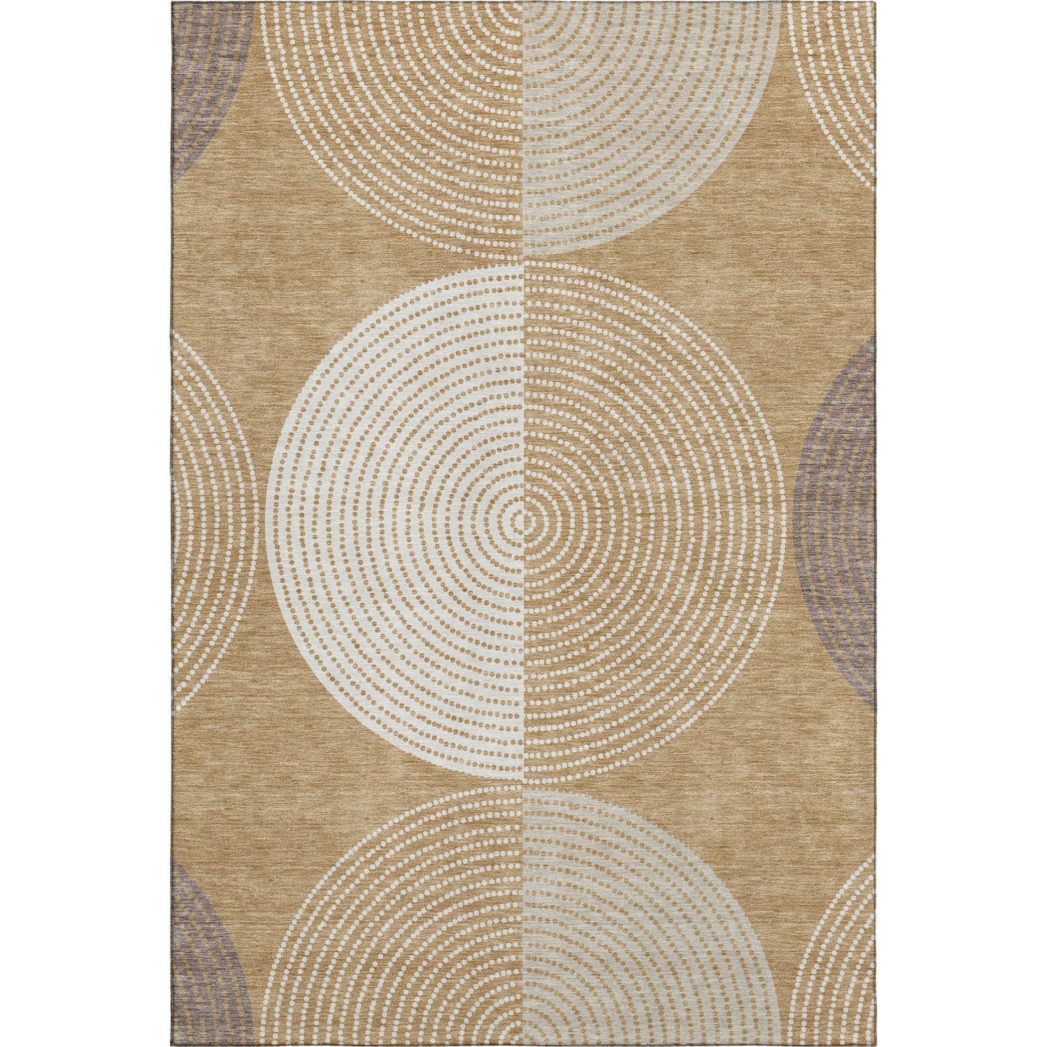 Valletta Machine Washable Transitional Gold Rug 2'6" x 3'10" #shape_Rectangle