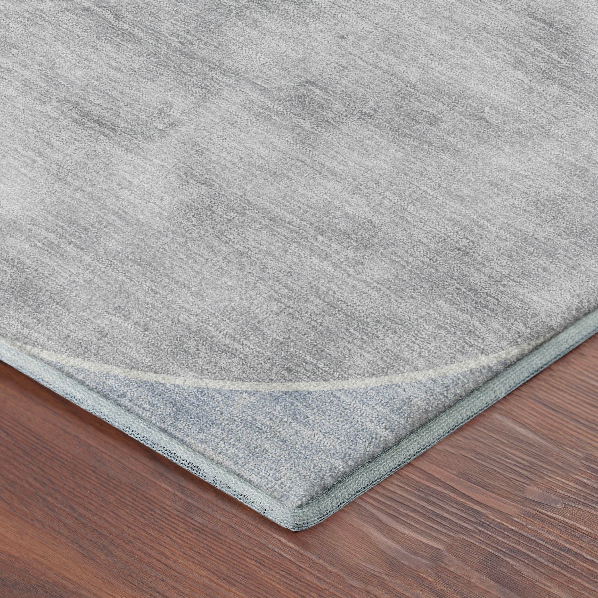 Athens Machine Washable Transitional Denim Blue Rug 1'8" x 2'6" #shape_Rectangle