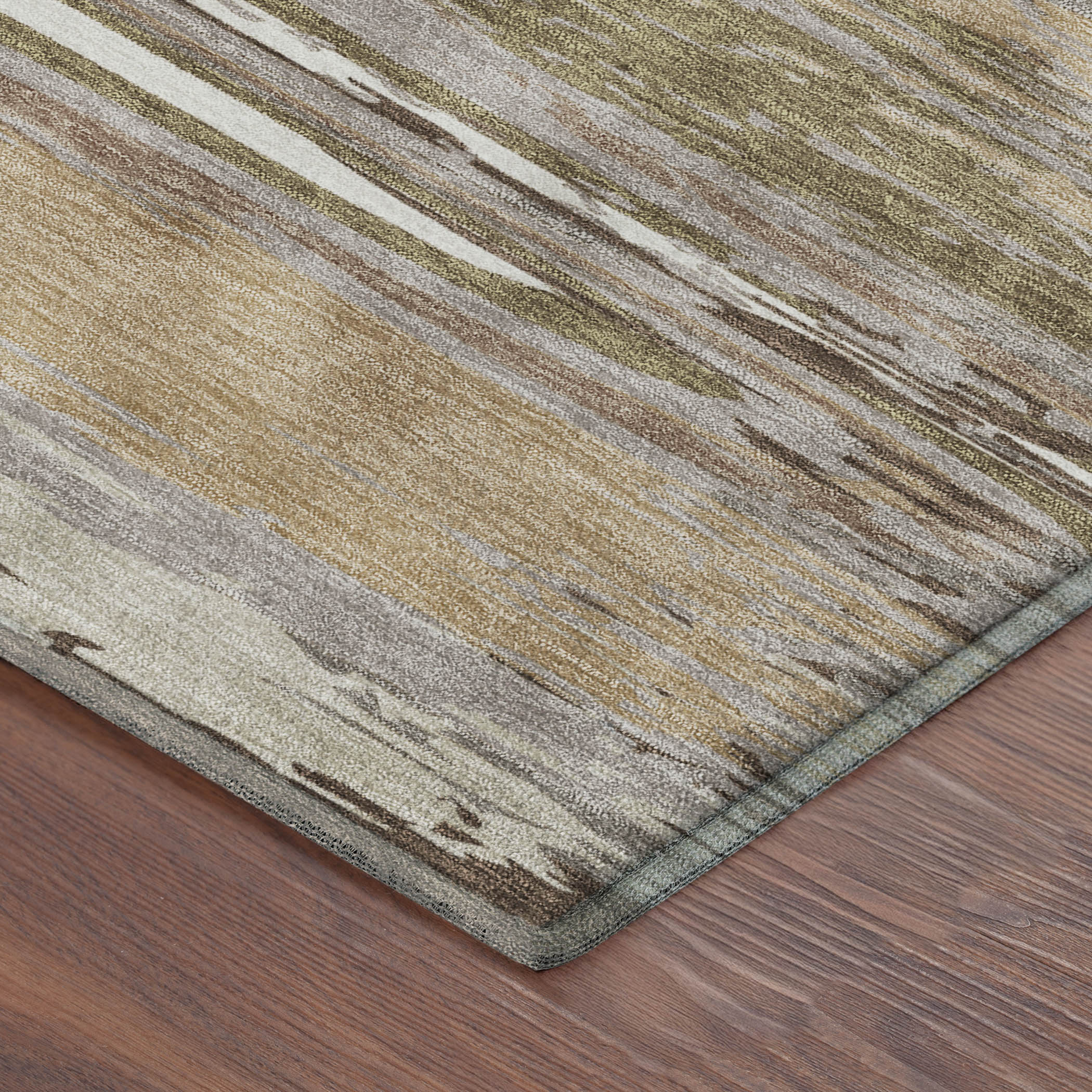 Mostar Machine Washable Transitional Beige Brown Rug 1'8" x 2'6" #shape_Rectangle
