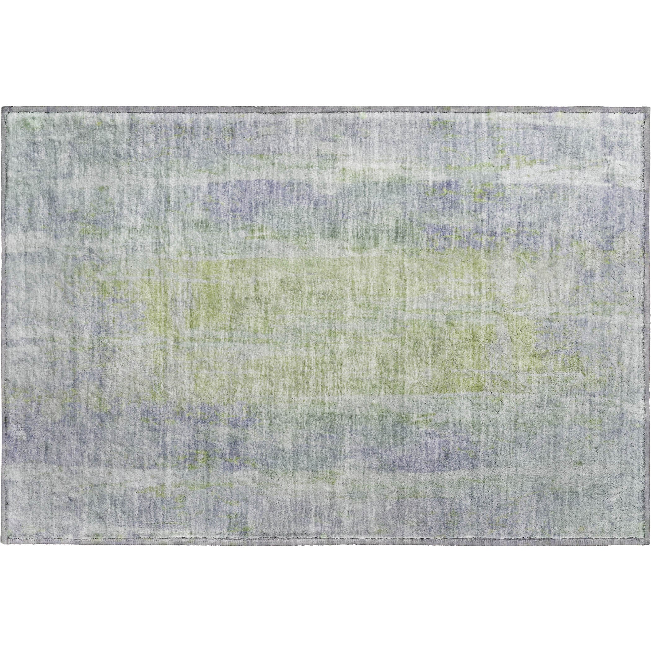 Dubrovnik Machine Washable Transitional Plum Purple Rug 1'8" x 2'6" #shape_Rectangle