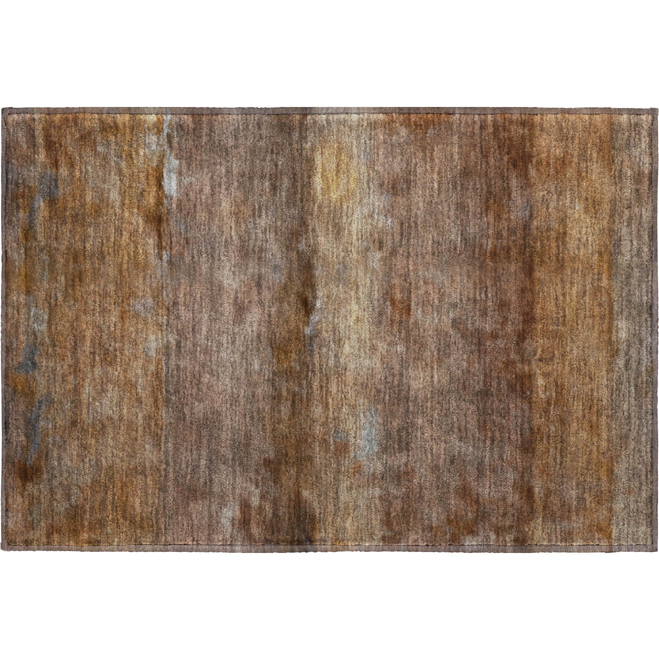 Cartagena Machine Washable Transitional Paprika Orange Rug 1'8" x 2'6" #shape_Rectangle