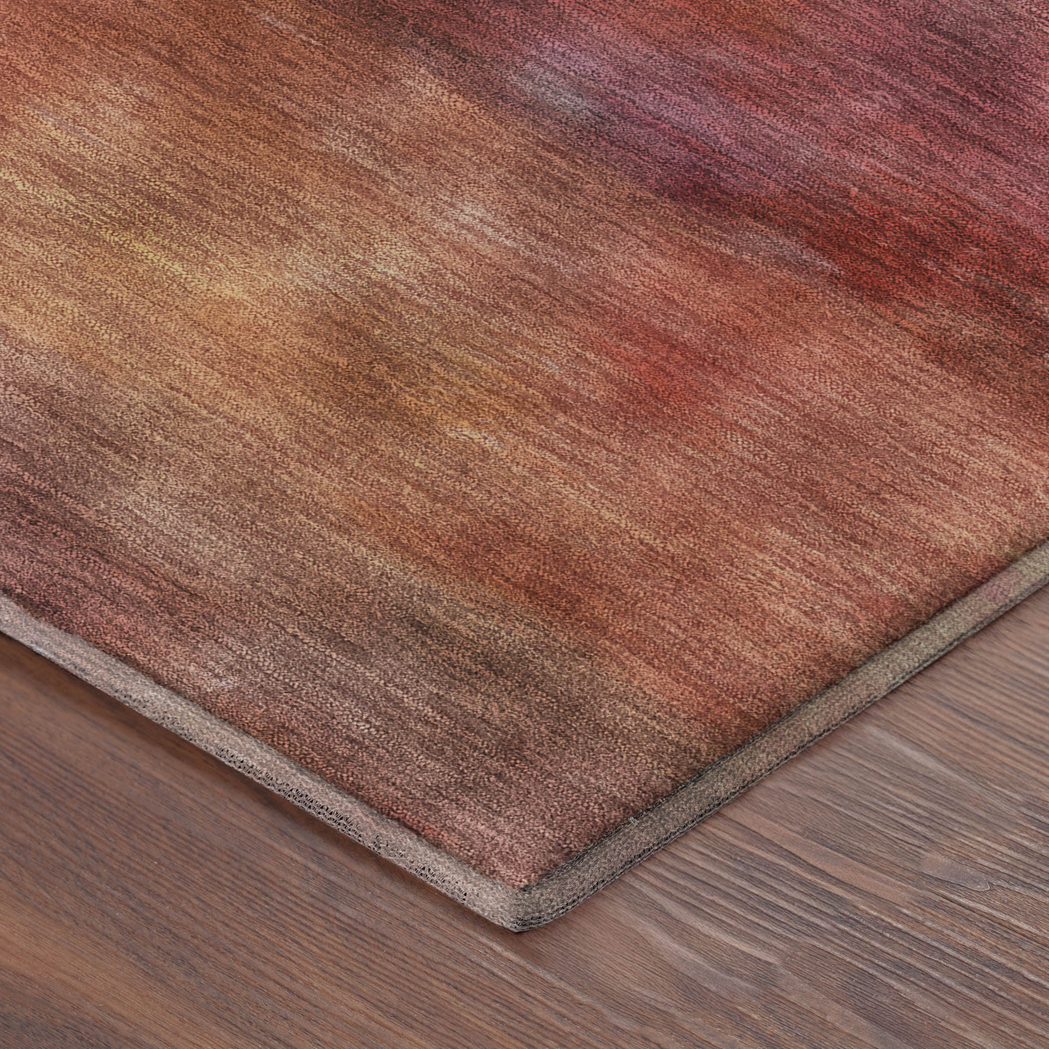 Cartagena Machine Washable Transitional Pink Rug 1'8" x 2'6" #shape_Rectangle
