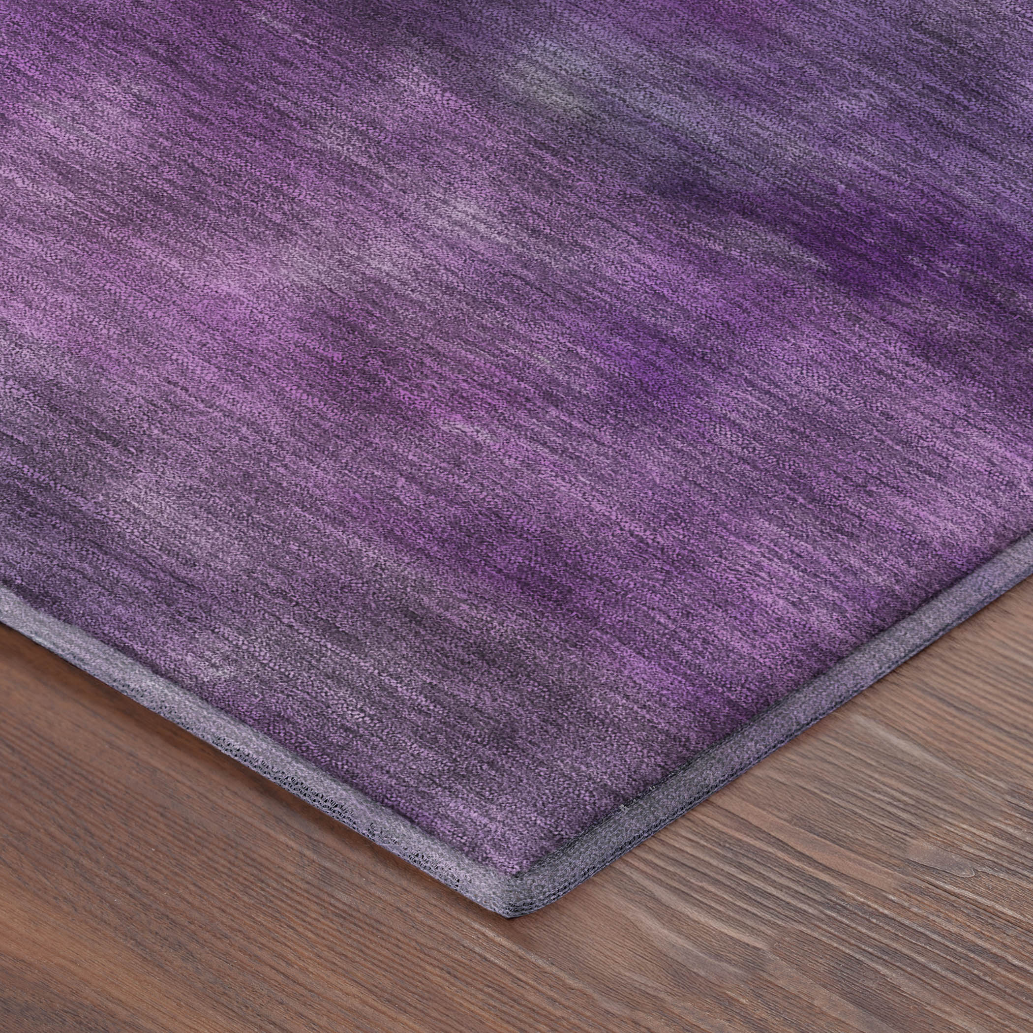 Cartagena Machine Washable Transitional Purple Rug 1'8" x 2'6" #shape_Rectangle