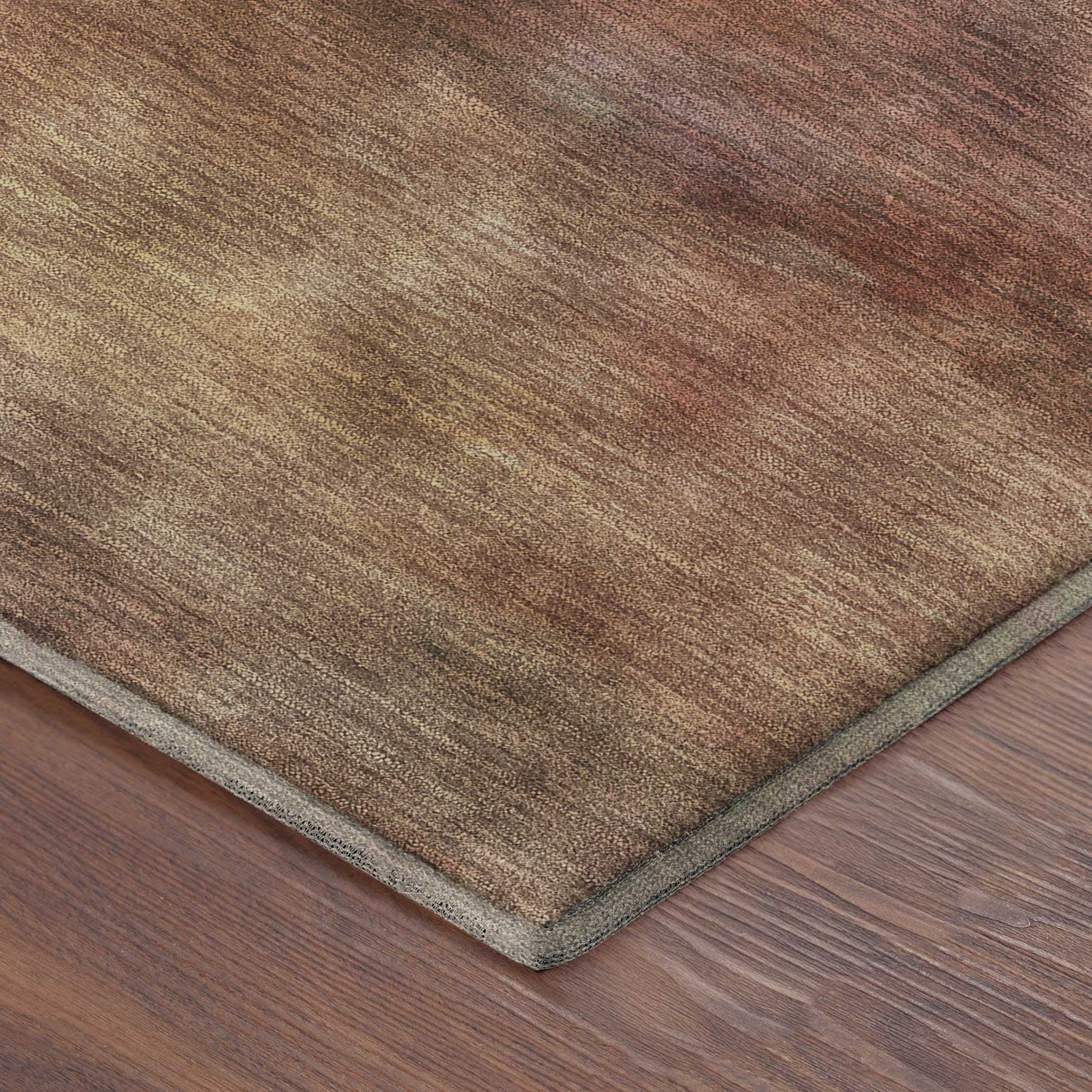 Cartagena Machine Washable Transitional Terracotta Orange Rug 1'8" x 2'6" #shape_Rectangle