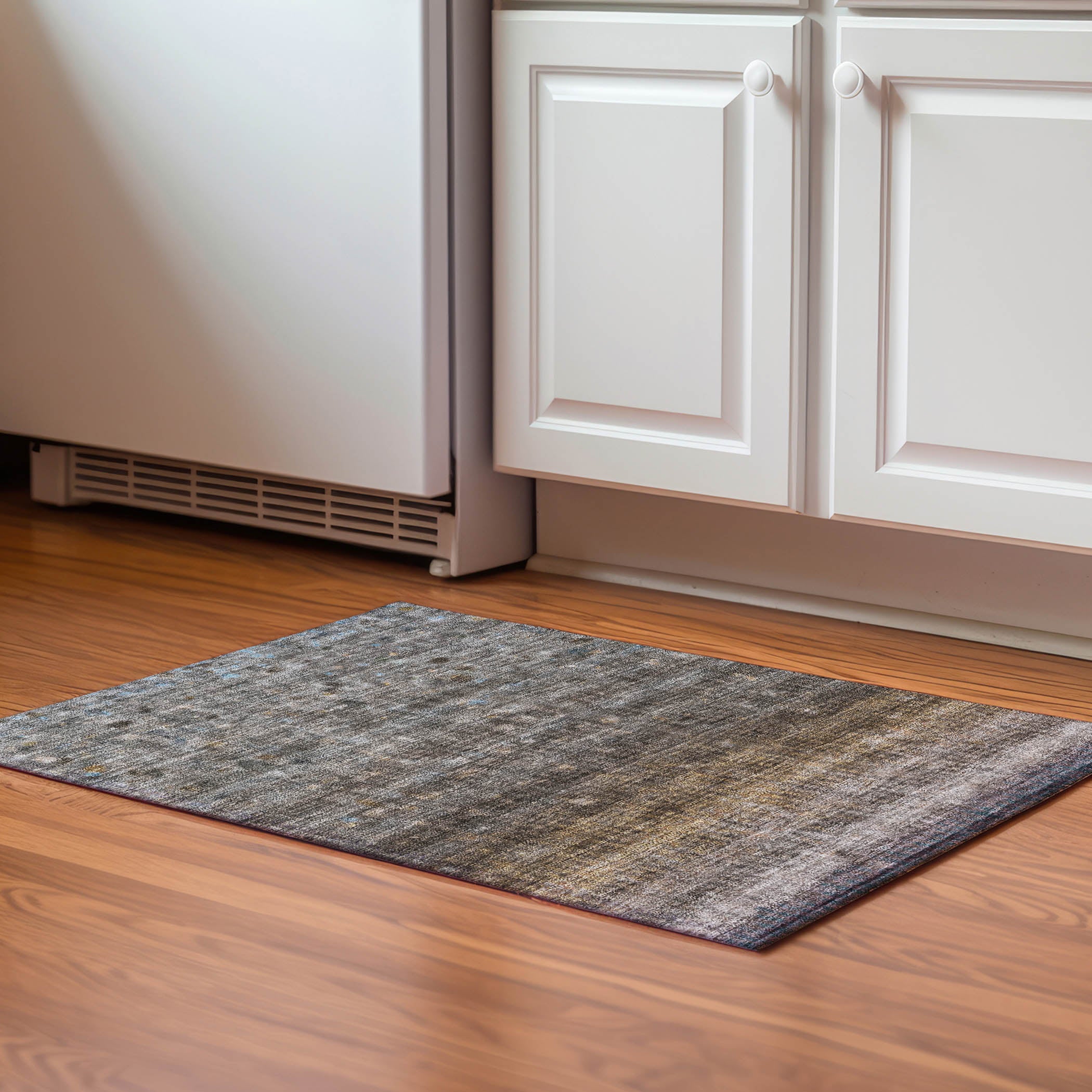 Bergen Machine Washable Transitional Brown Rug 1'8" x 2'6" #shape_Rectangle