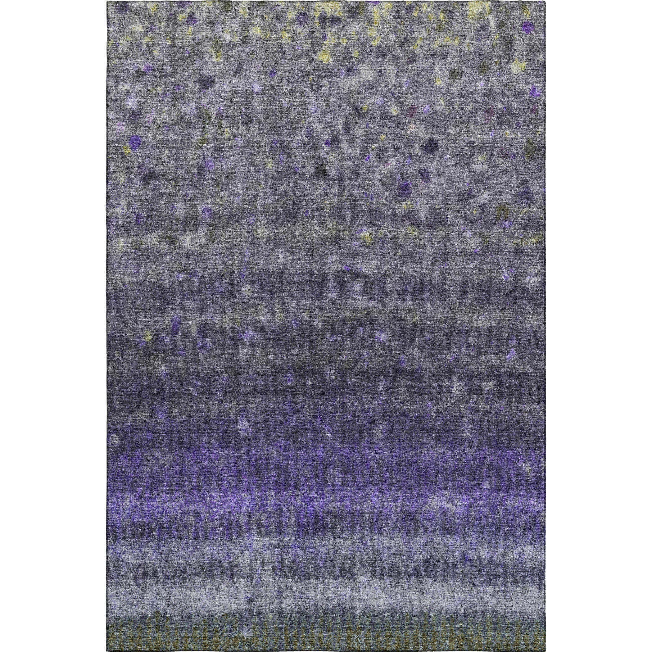 Bergen Machine Washable Transitional Purple Rug 3' x 5' #shape_Rectangle