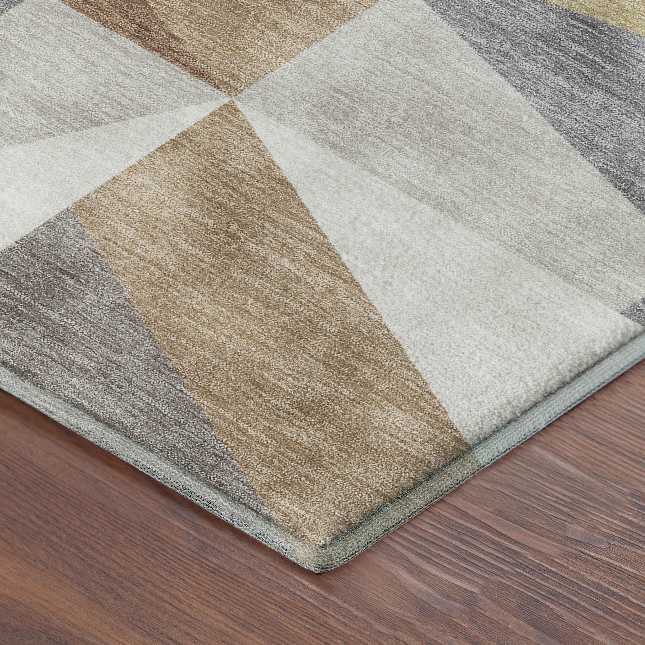 Marrakech Machine Washable Transitional Beige Brown Rug 1'8" x 2'6" #shape_Rectangle