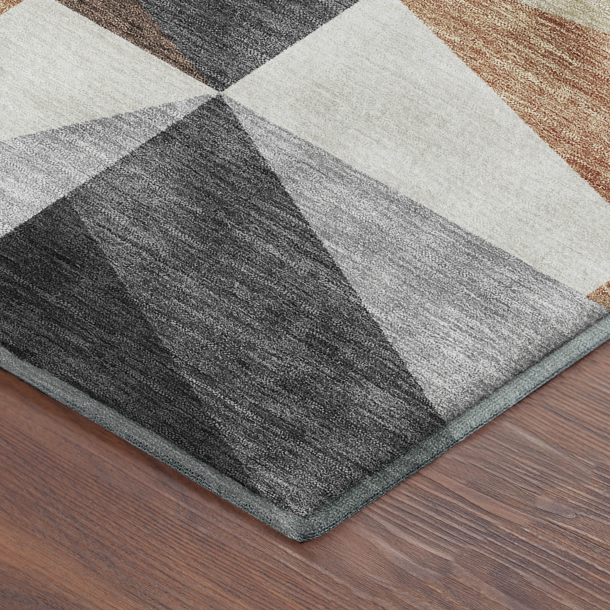 Marrakech Machine Washable Transitional Gray Rug 1'8" x 2'6" #shape_Rectangle