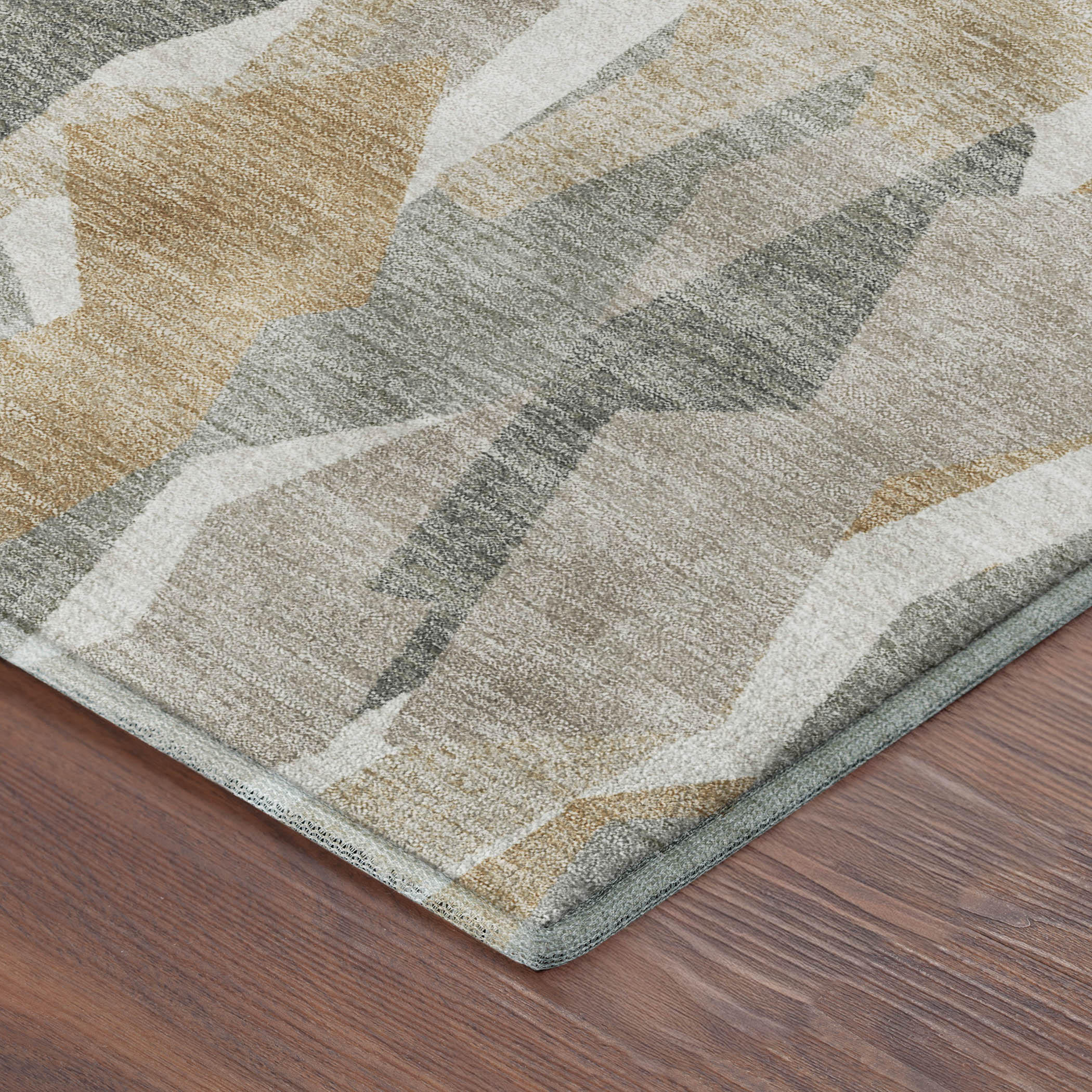 Lima Machine Washable Transitional Pewter Gray Rug 1'8" x 2'6" #shape_Rectangle