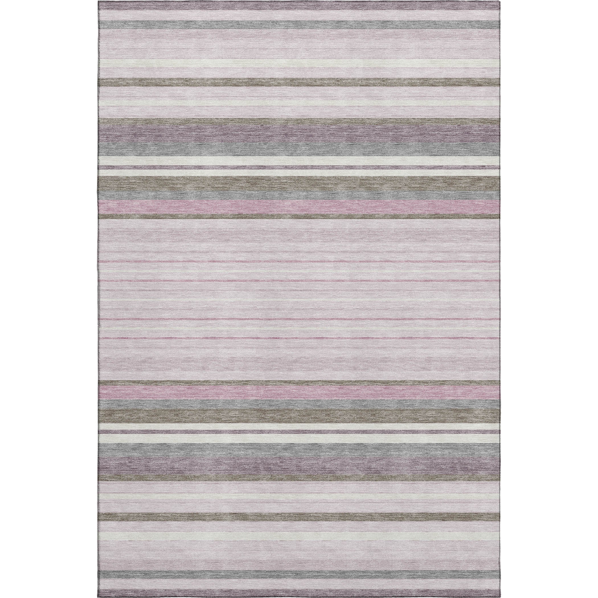 Sarajevo Machine Washable Transitional Blush Pink Rug 3' x 5' #shape_Rectangle