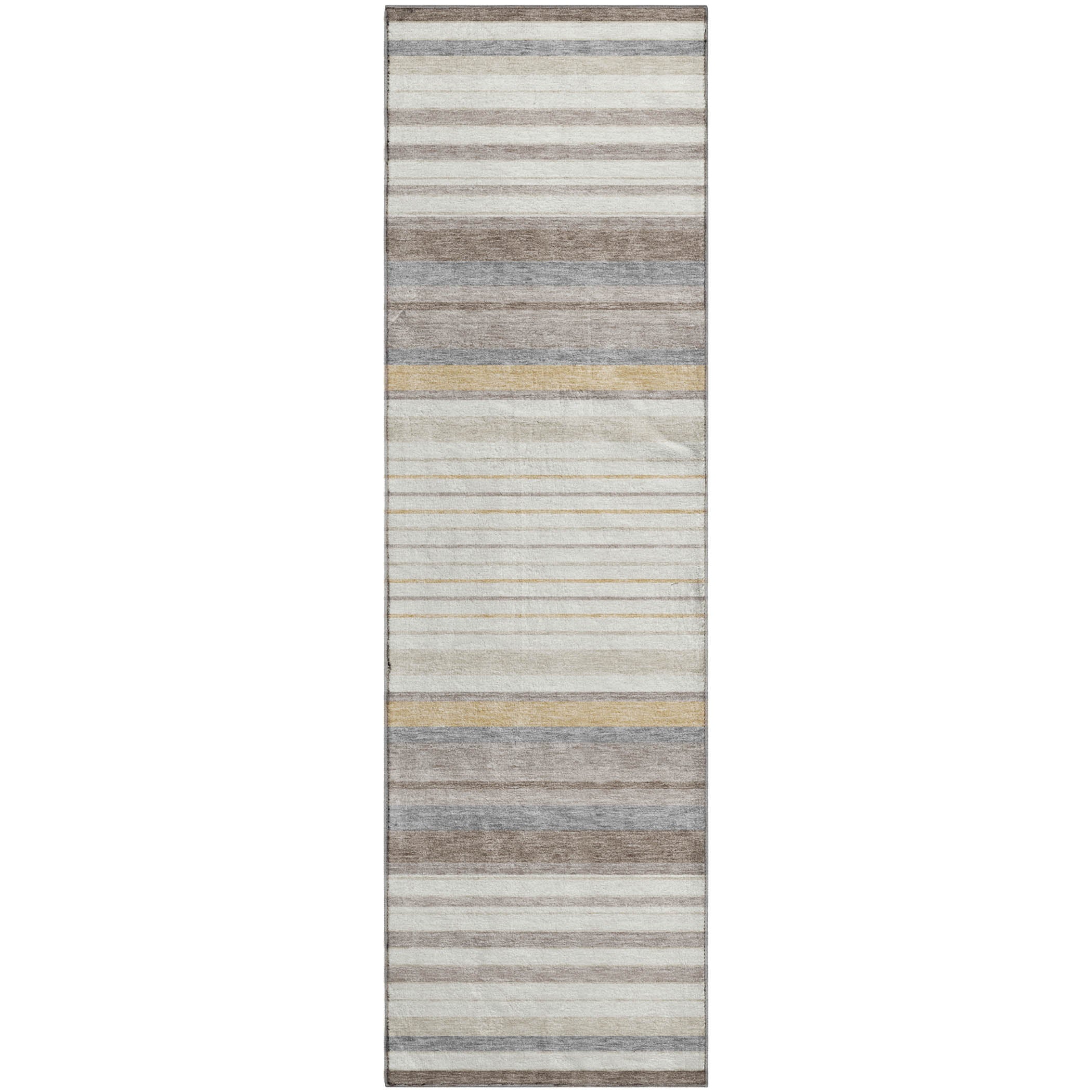 Sarajevo Machine Washable Transitional Ivory Rug 2'3" x 7'6" #shape_Runner