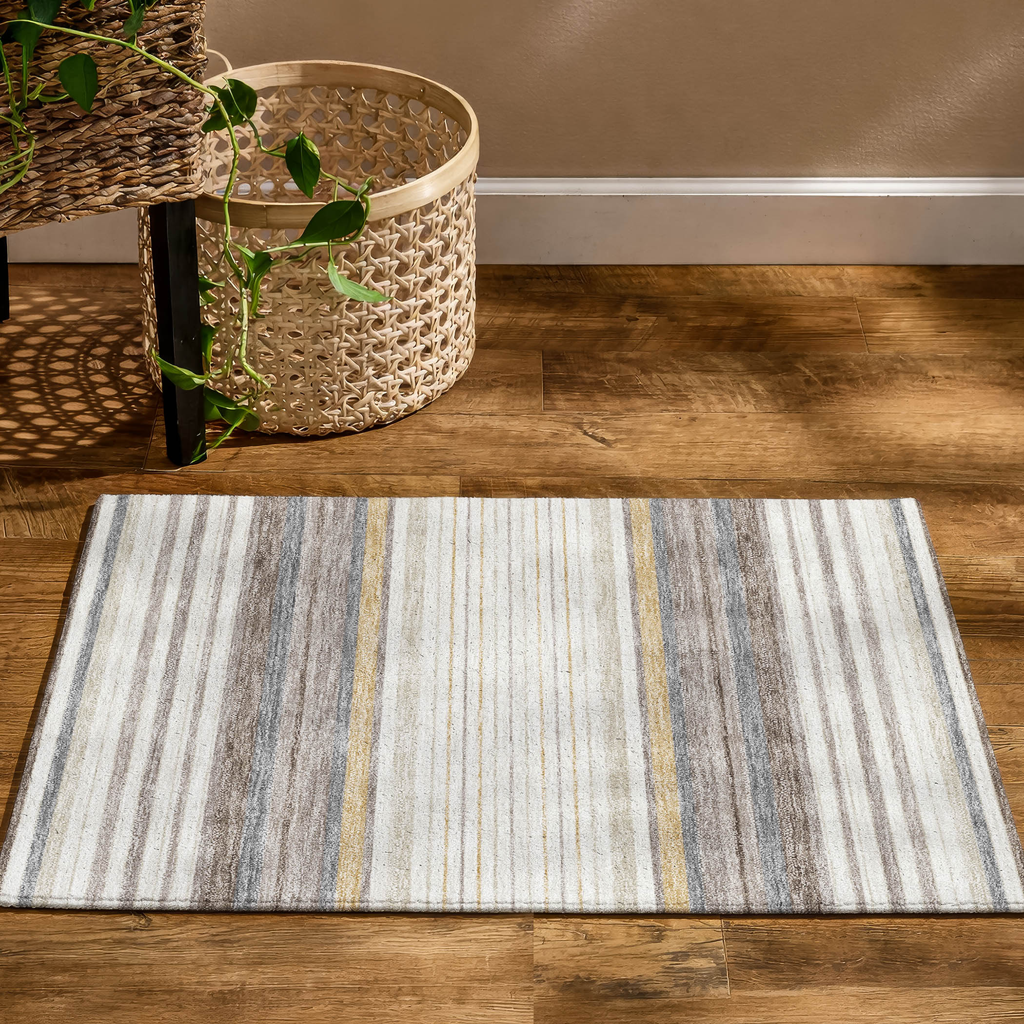 Sarajevo Machine Washable Transitional Ivory Rug 1'8" x 2'6" #shape_Rectangle