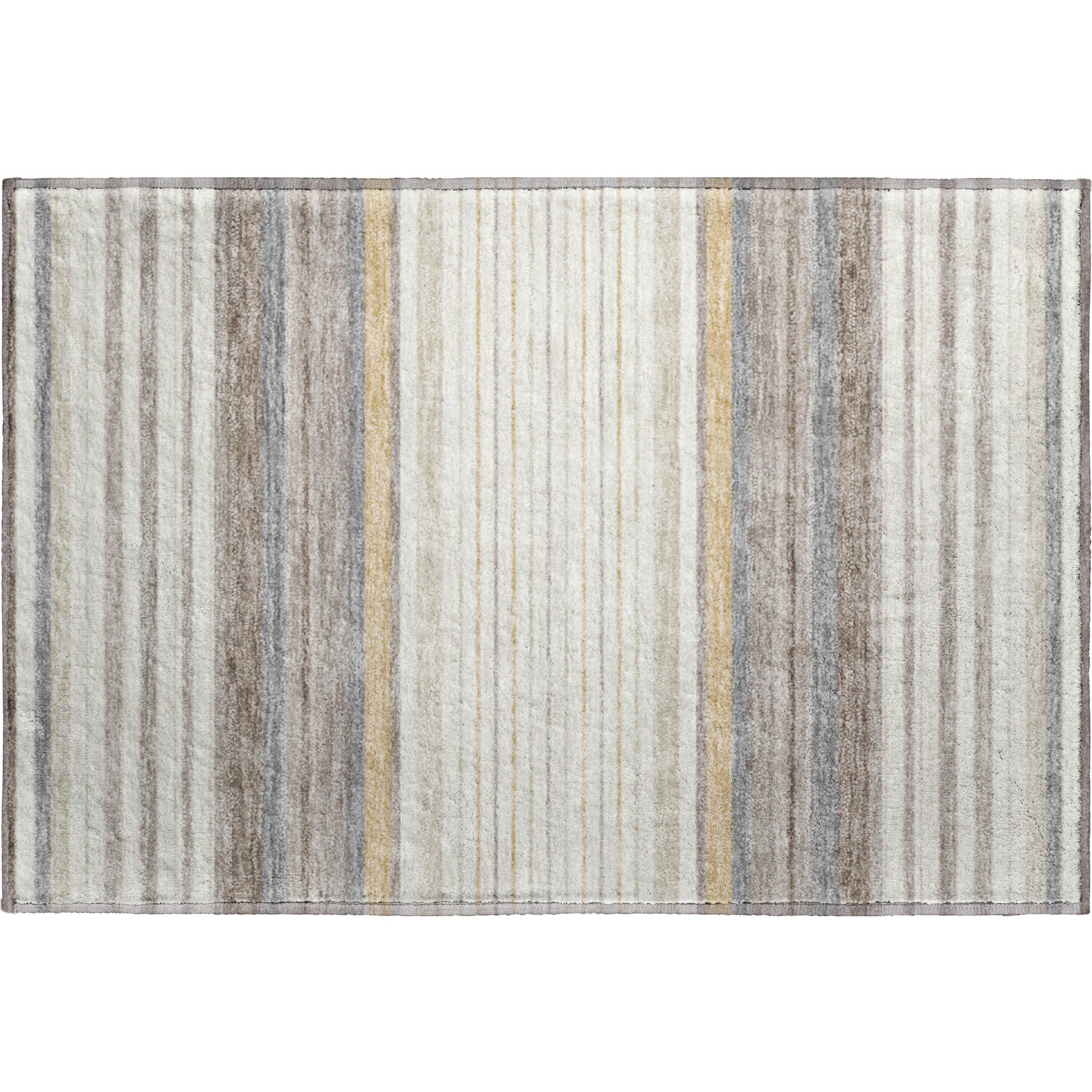 Sarajevo Machine Washable Transitional Ivory Rug 1'8" x 2'6" #shape_Rectangle