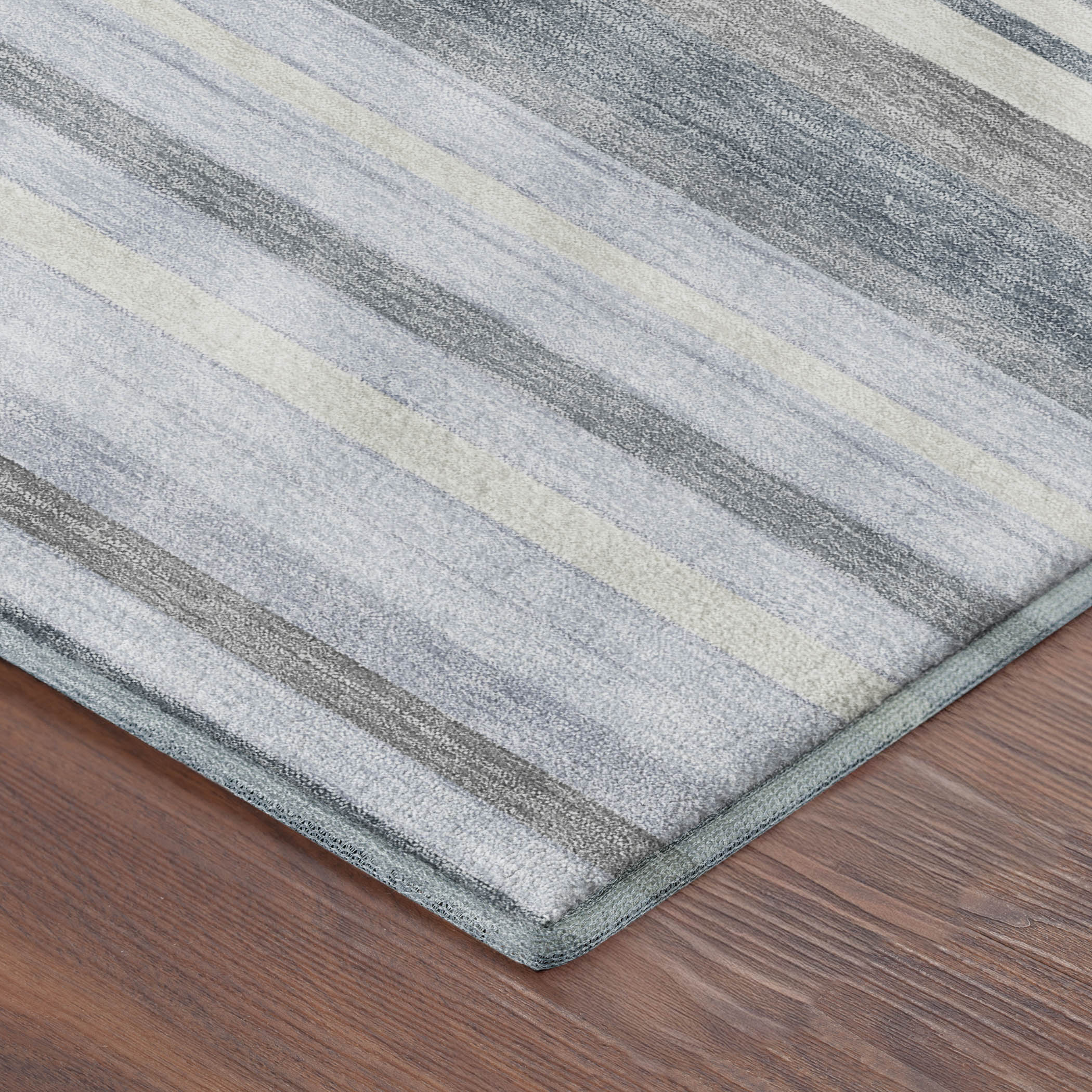 Sarajevo Machine Washable Transitional Sky Blue Rug 1'8" x 2'6" #shape_Rectangle