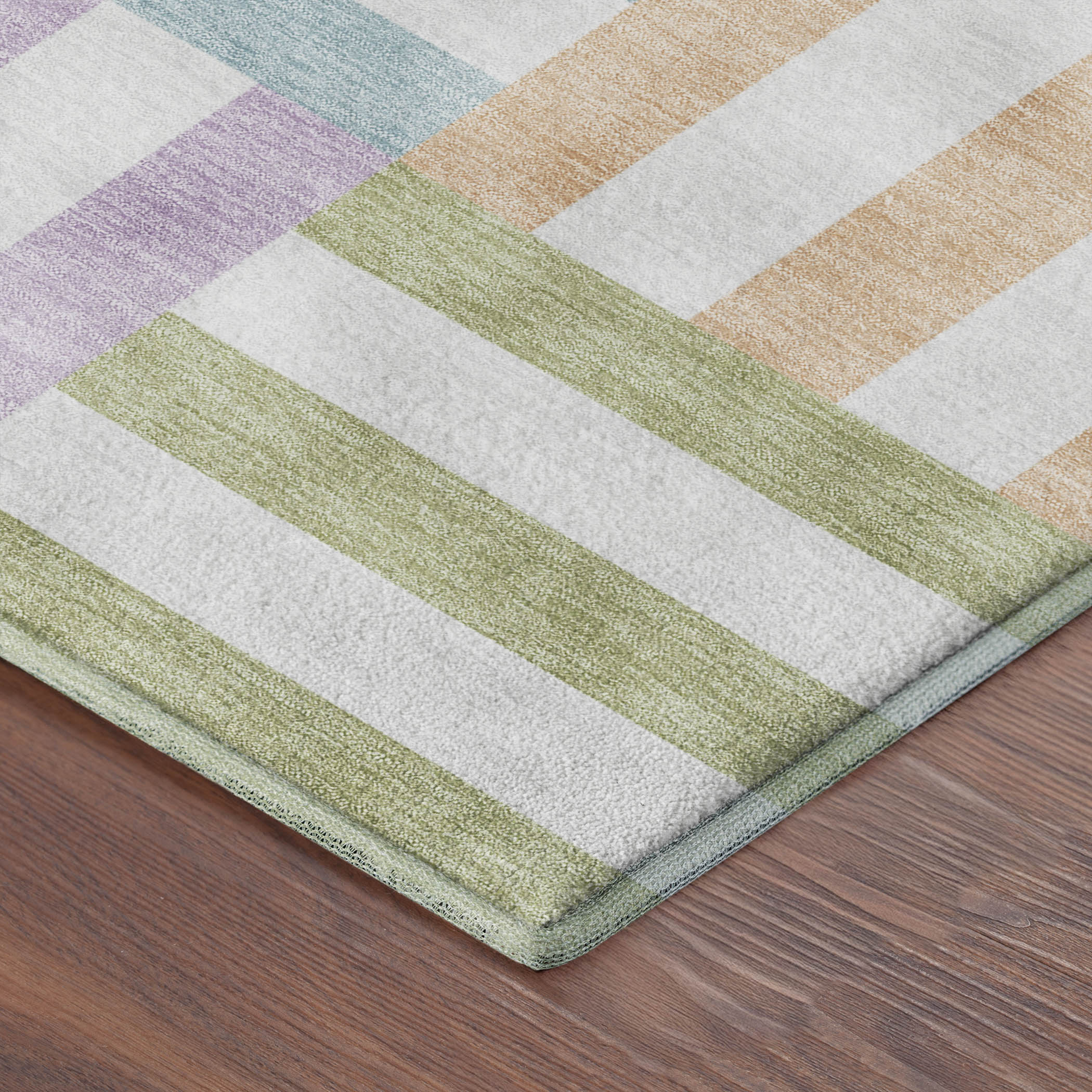 Bruges Machine Washable Transitional Pearl Ivory Rug 1'8" x 2'6" #shape_Rectangle