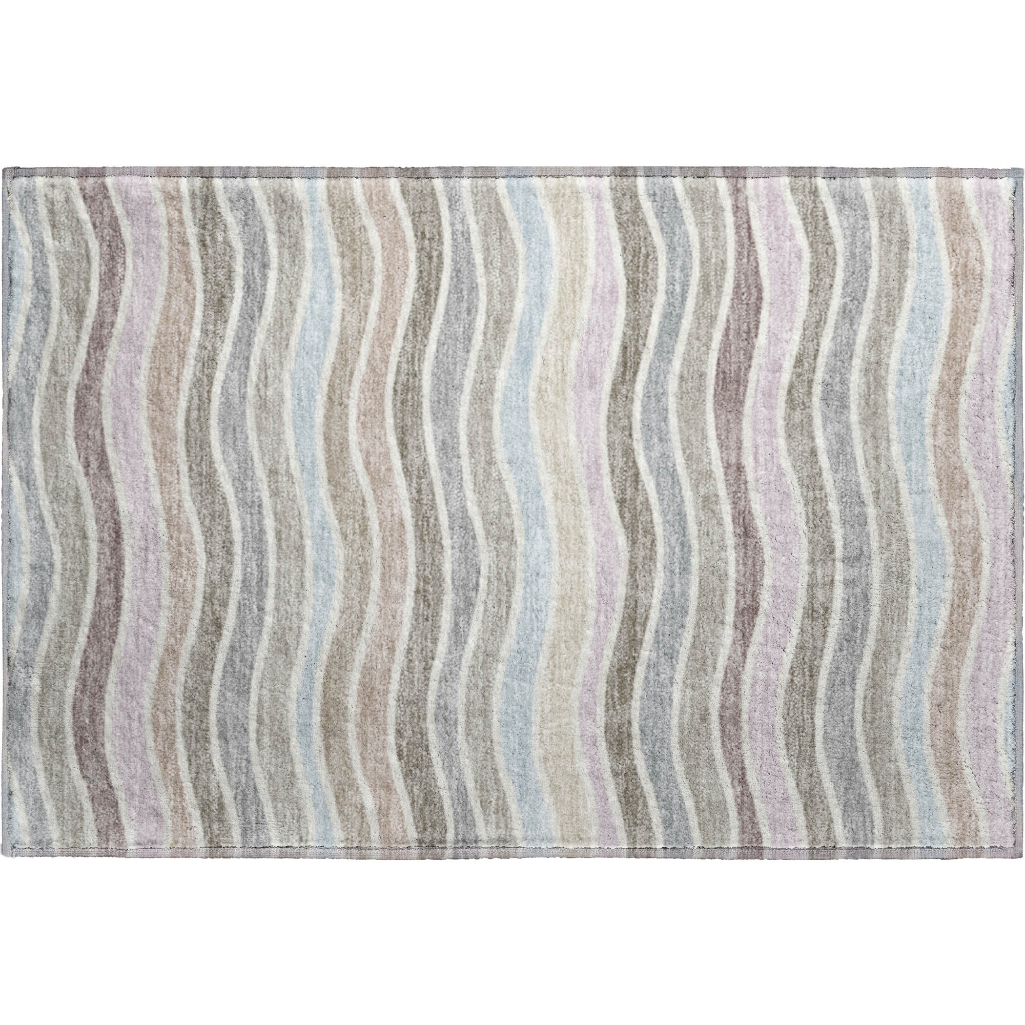 Marrakech Machine Washable Transitional Tan Brown Rug 1'8" x 2'6" #shape_Rectangle
