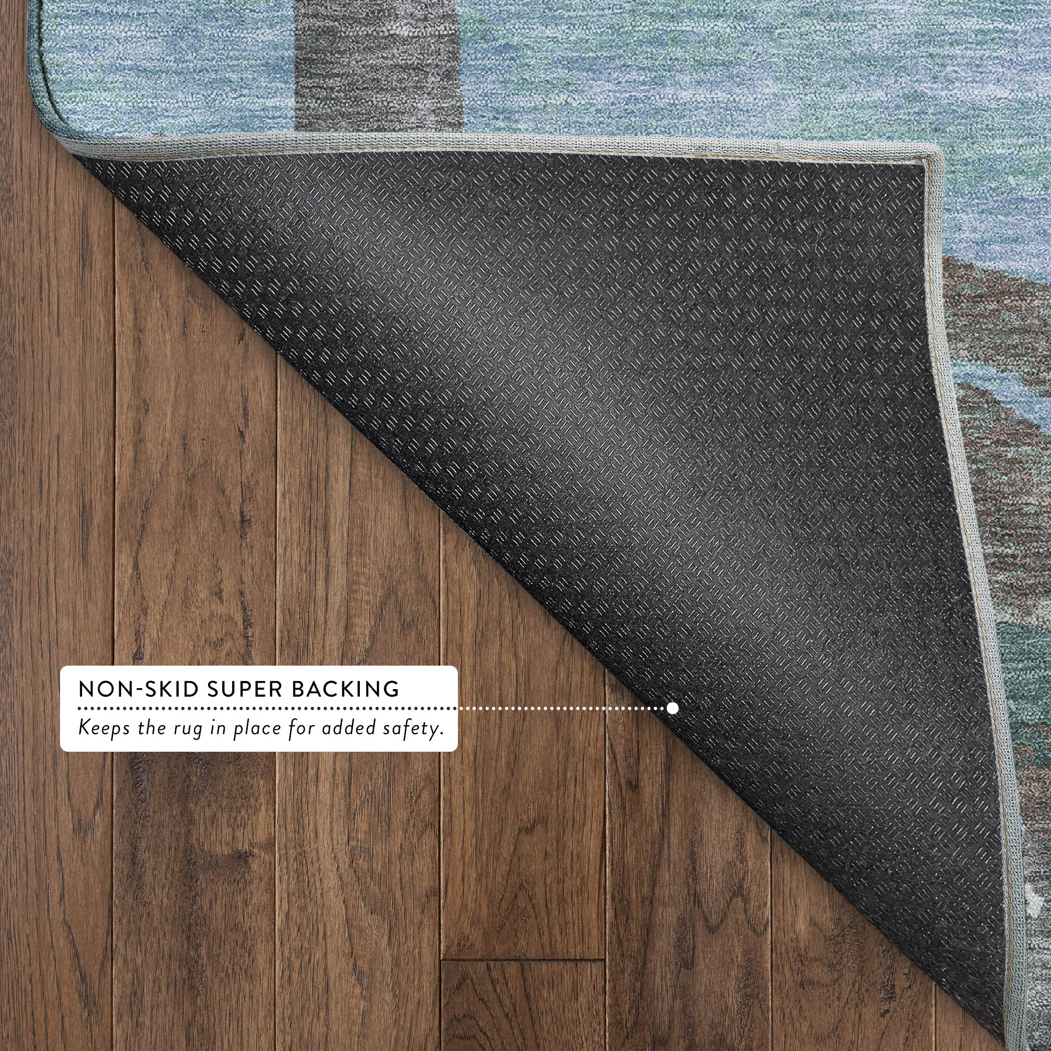 Cartagena Machine Washable Transitional Brown Rug 1'8" x 2'6" #shape_Rectangle