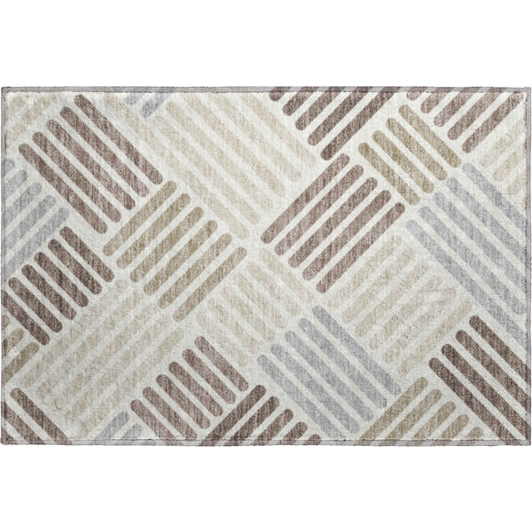 Tbilisi Machine Washable Transitional Ivory Rug 1'8" x 2'6"