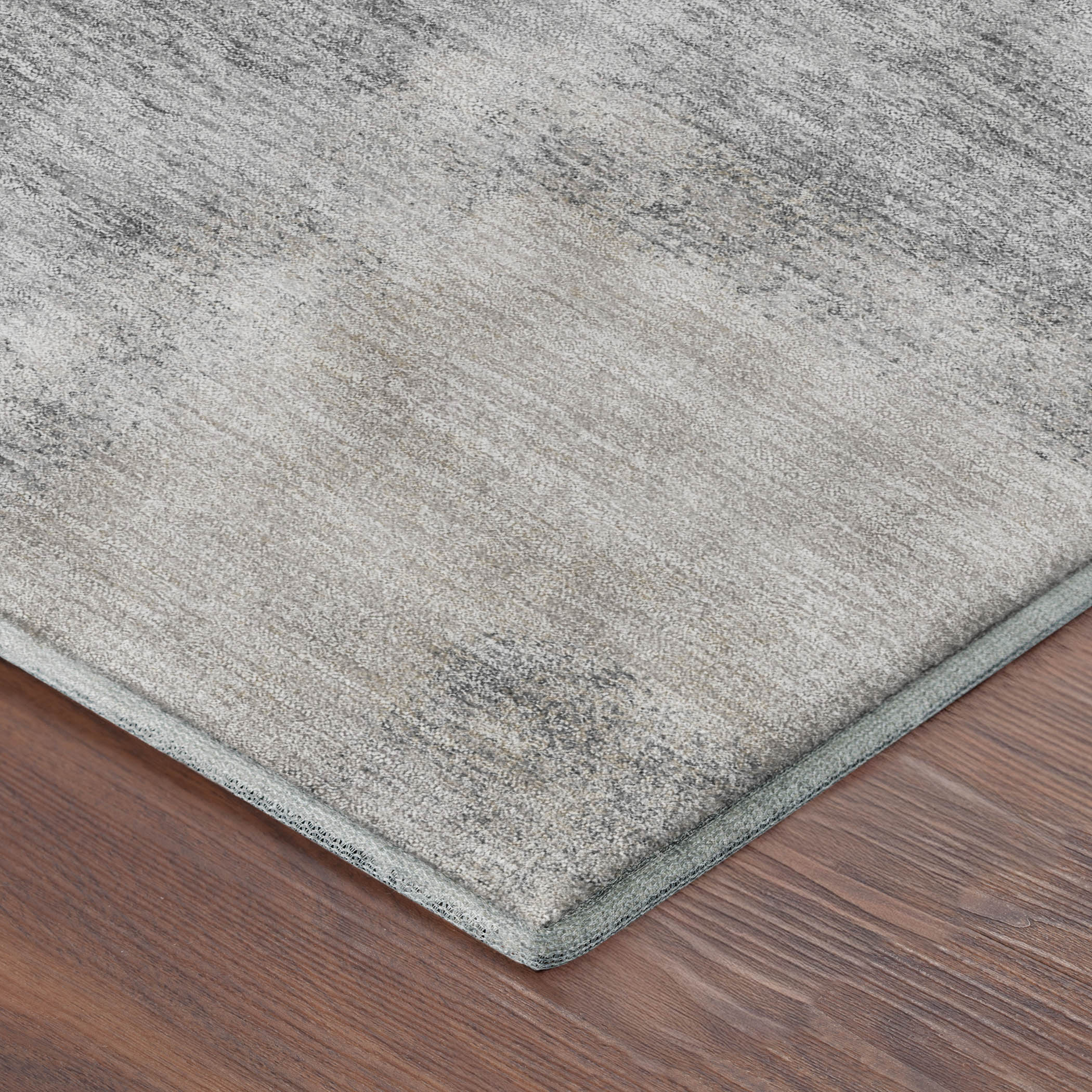Prague Machine Washable Contemporary Taupe Brown Rug 1'8" x 2'6" #shape_Rectangle