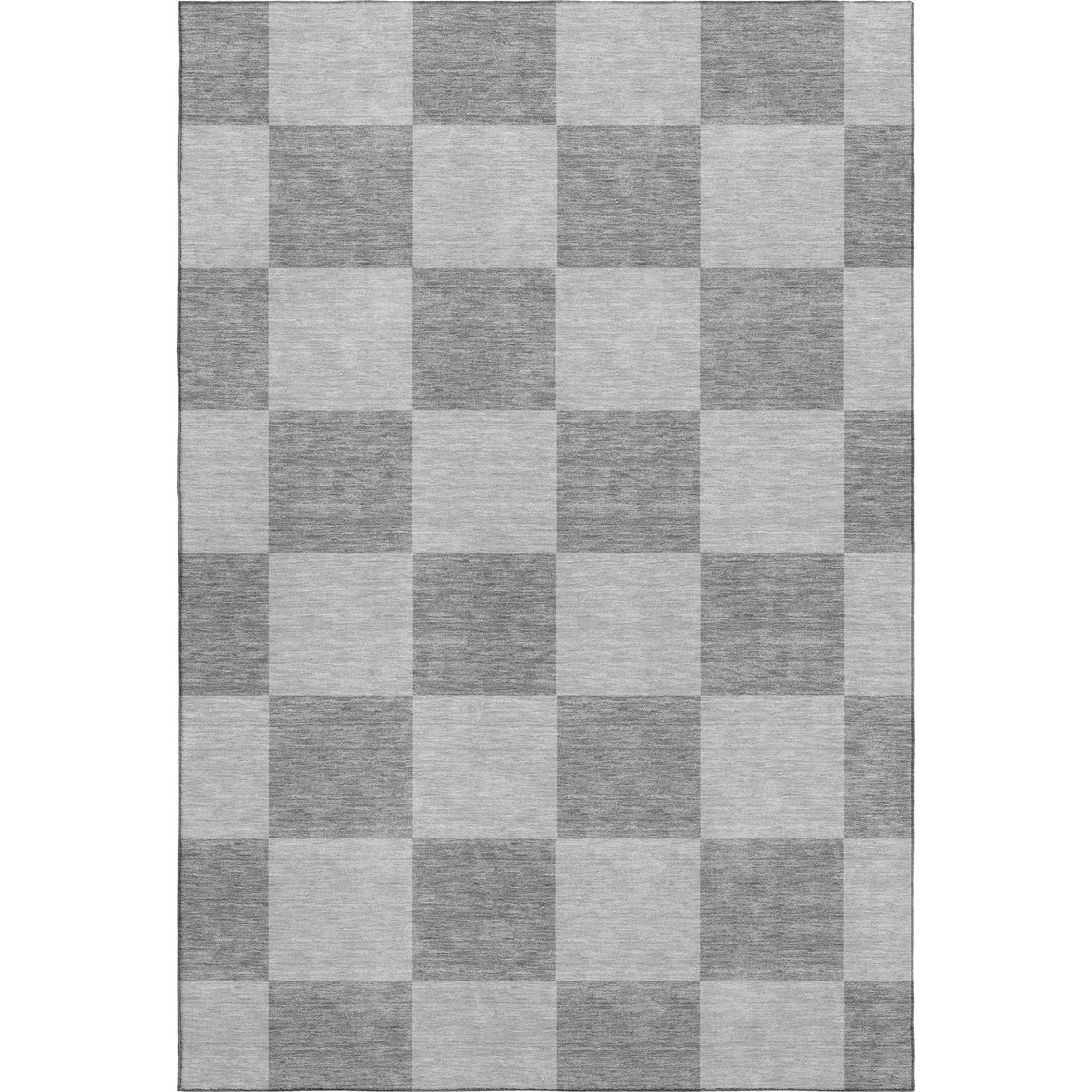 Budapest Machine Washable Transitional Gray Rug 3' x 5' #shape_Rectangle