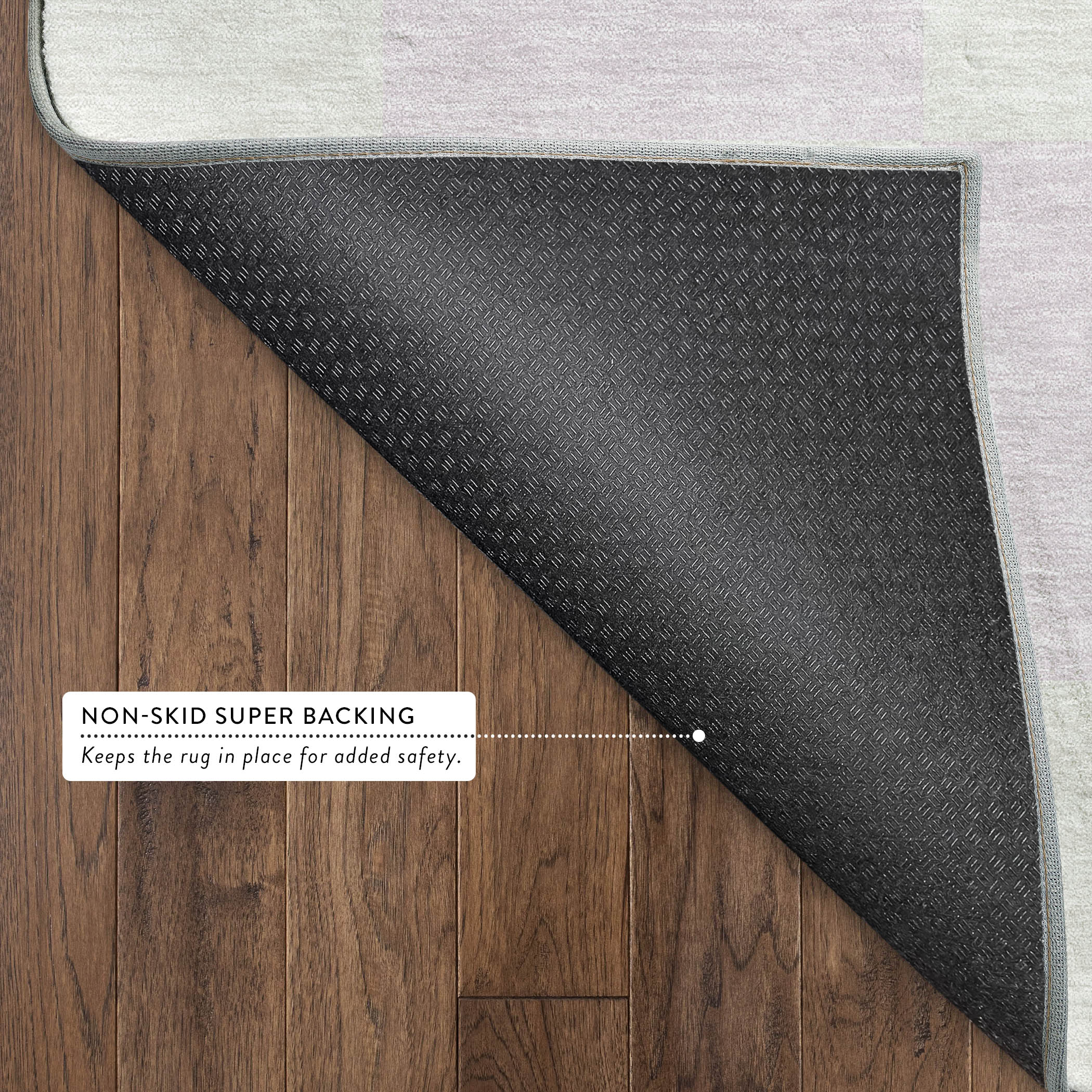 Budapest Machine Washable Transitional Pink Rug 1'8" x 2'6" #shape_Rectangle