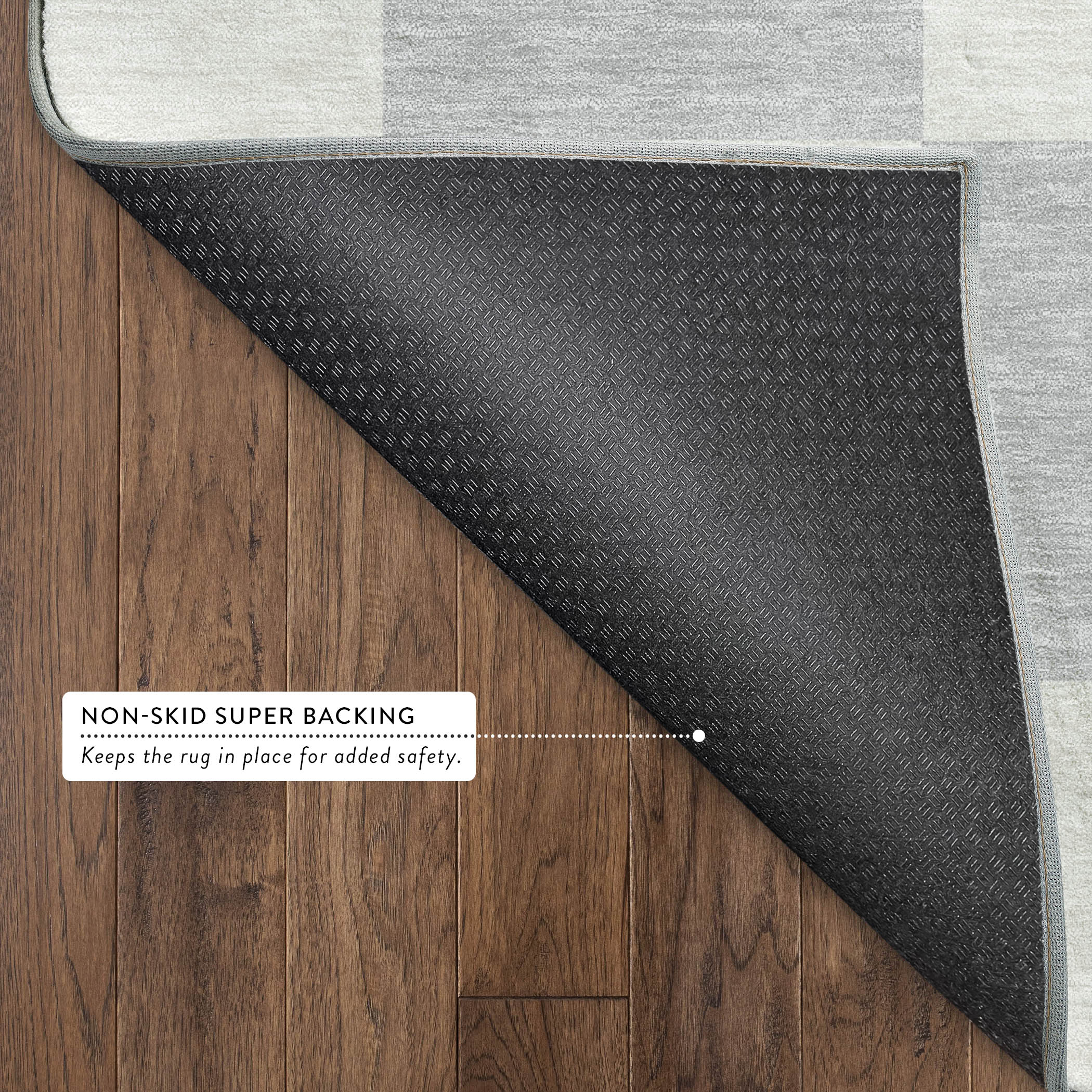 Budapest Machine Washable Transitional Silver Gray Rug 1'8" x 2'6" #shape_Rectangle
