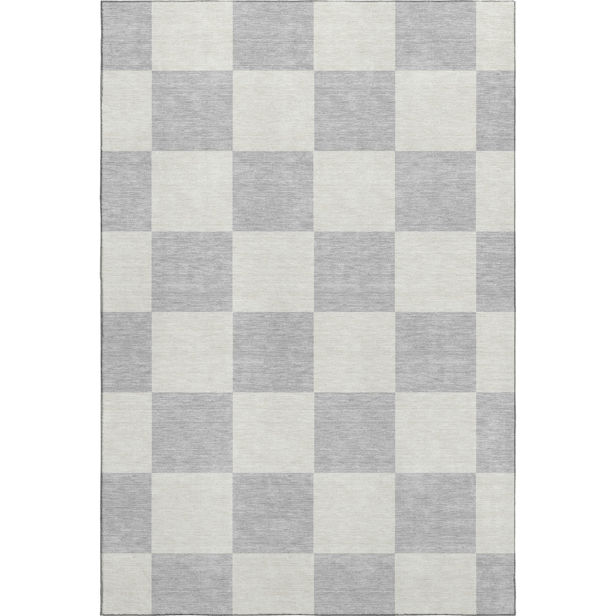 Budapest Machine Washable Transitional Silver Gray Rug 3' x 5' #shape_Rectangle