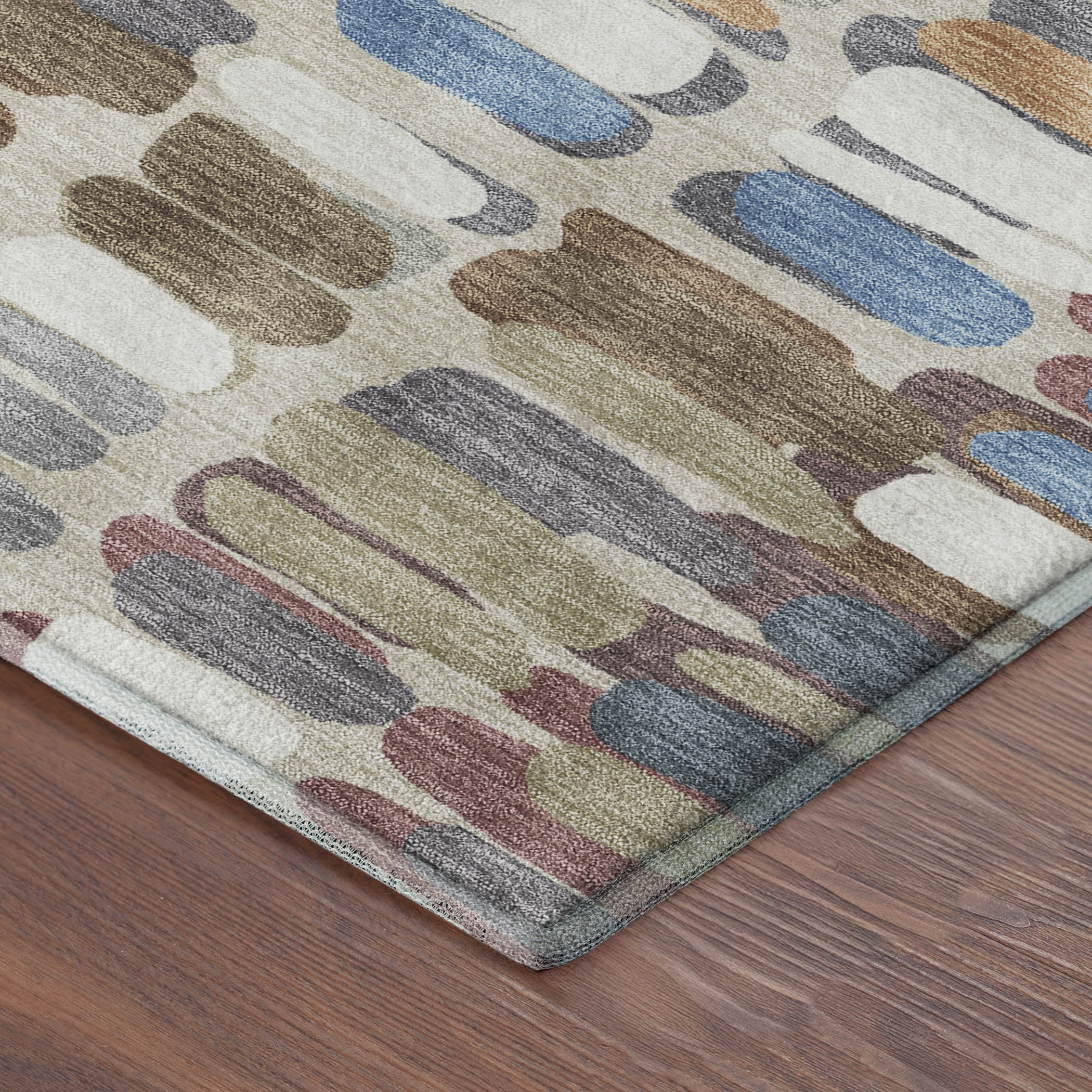 Siena Machine Washable Transitional Copper Orange Rug 1'8" x 2'6" #shape_Rectangle