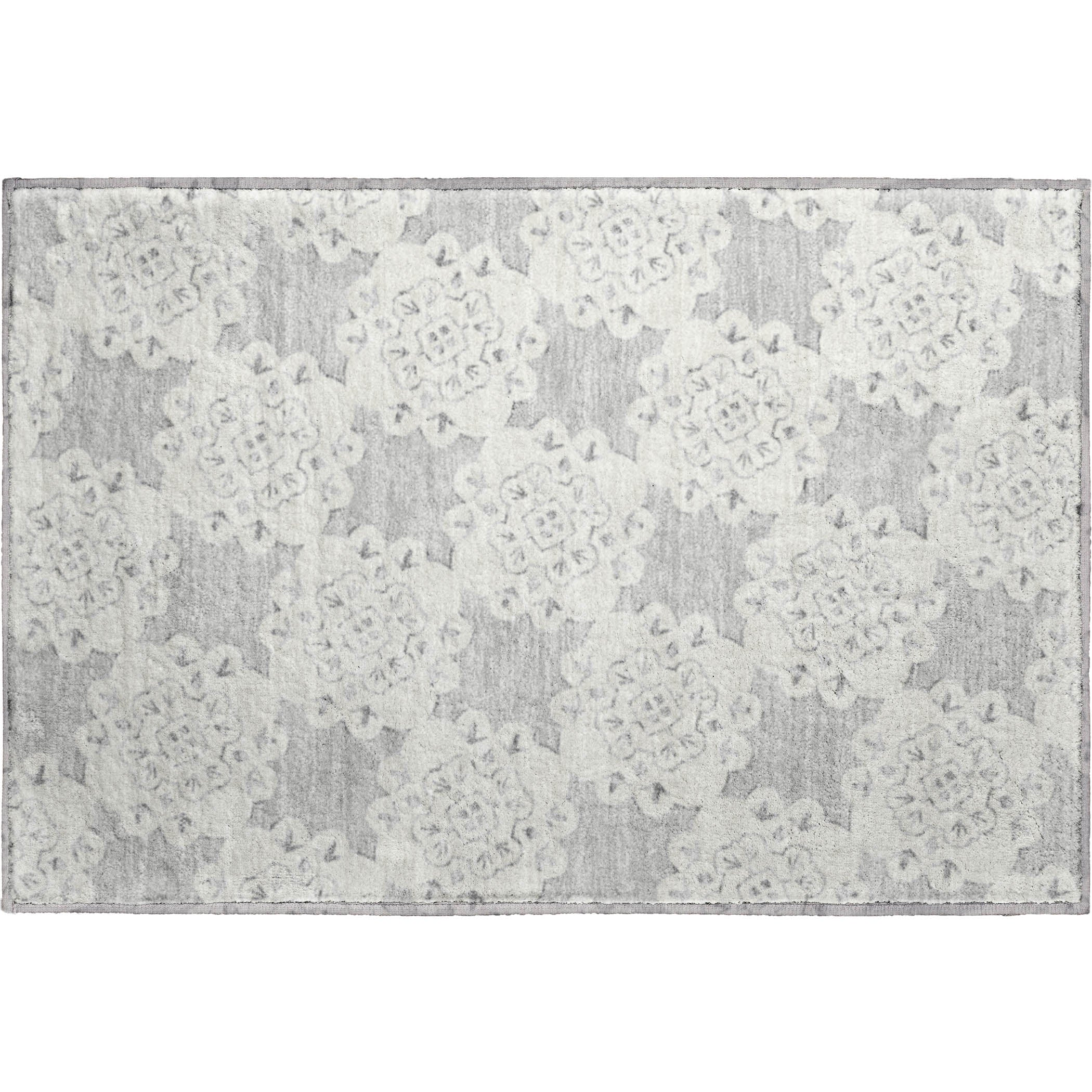 Mostar Machine Washable Transitional Gray Rug 1'8" x 2'6" #shape_Rectangle