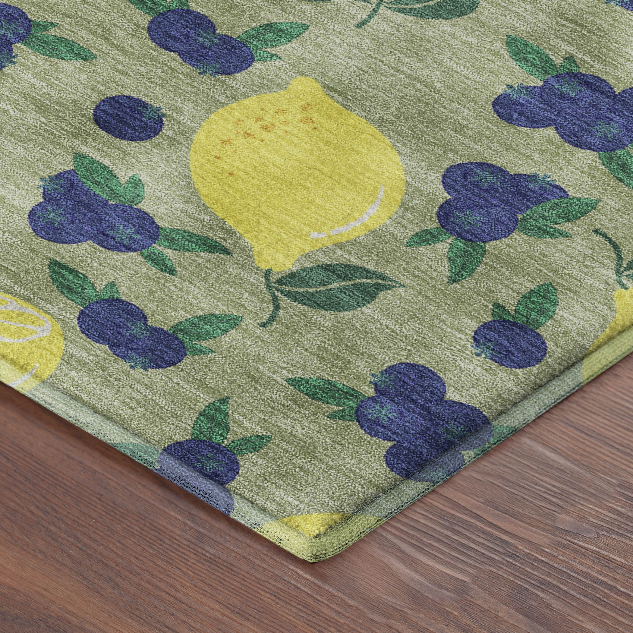 Lucerne Machine Washable Transitional Aloe Green Rug 1'8" x 2'6" #shape_Rectangle