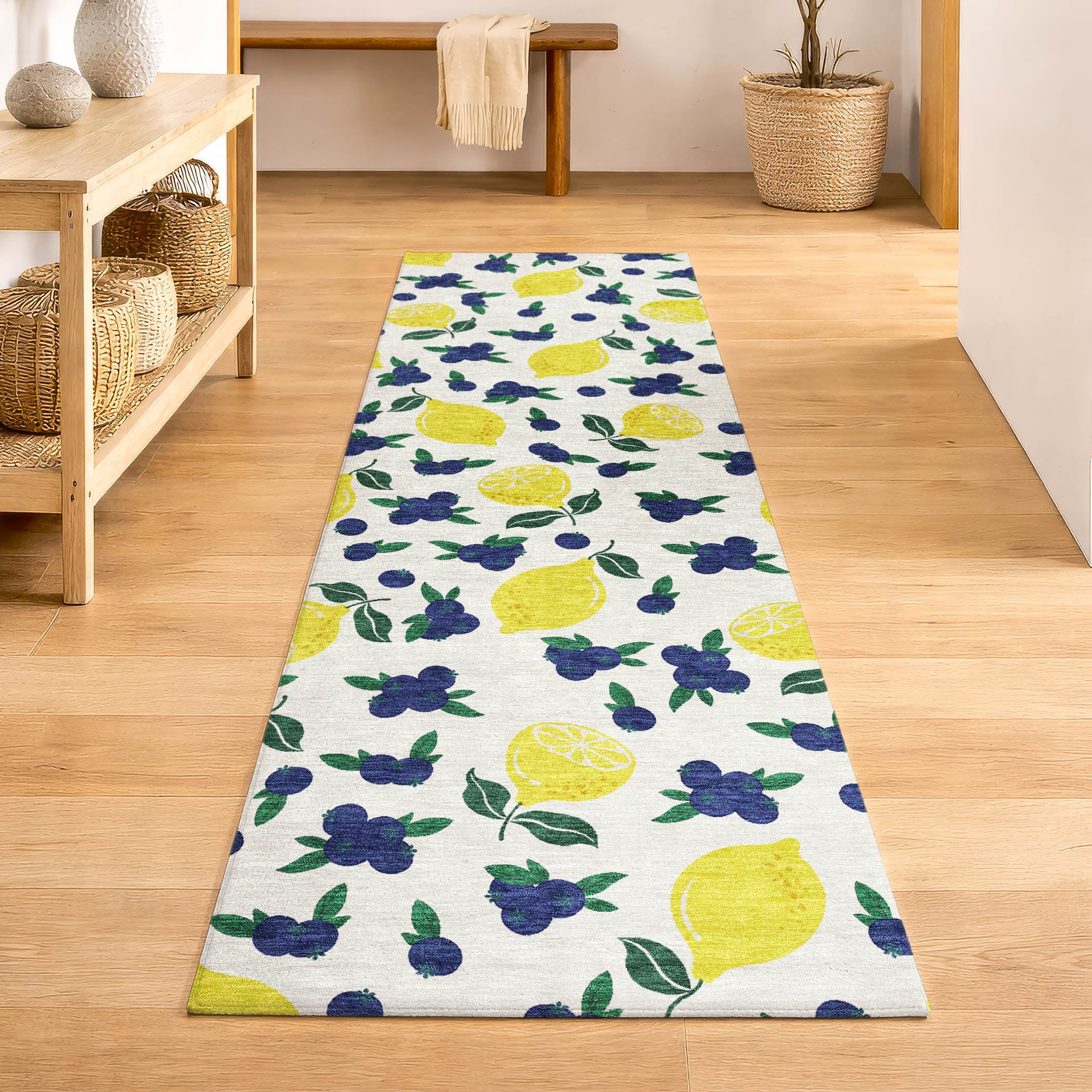 Lucerne Machine Washable Transitional Ivory Rug 2'3" x 7'6" #shape_Runner
