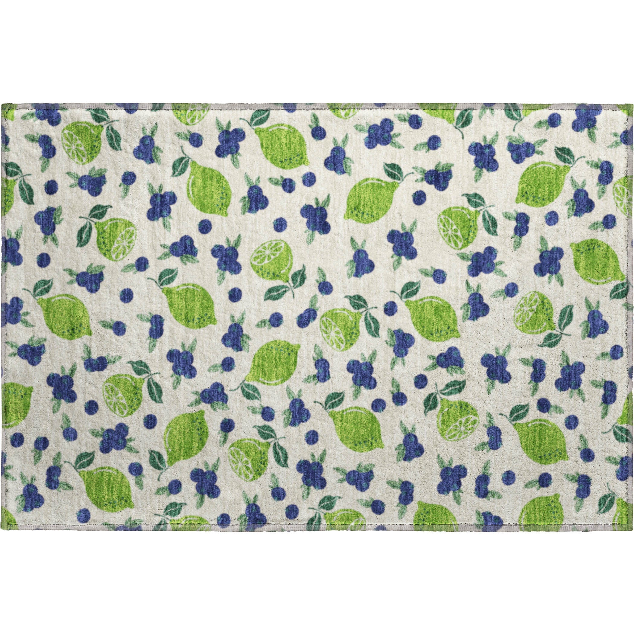 Lucerne Machine Washable Transitional Linen Ivory Rug 1'8" x 2'6" #shape_Rectangle