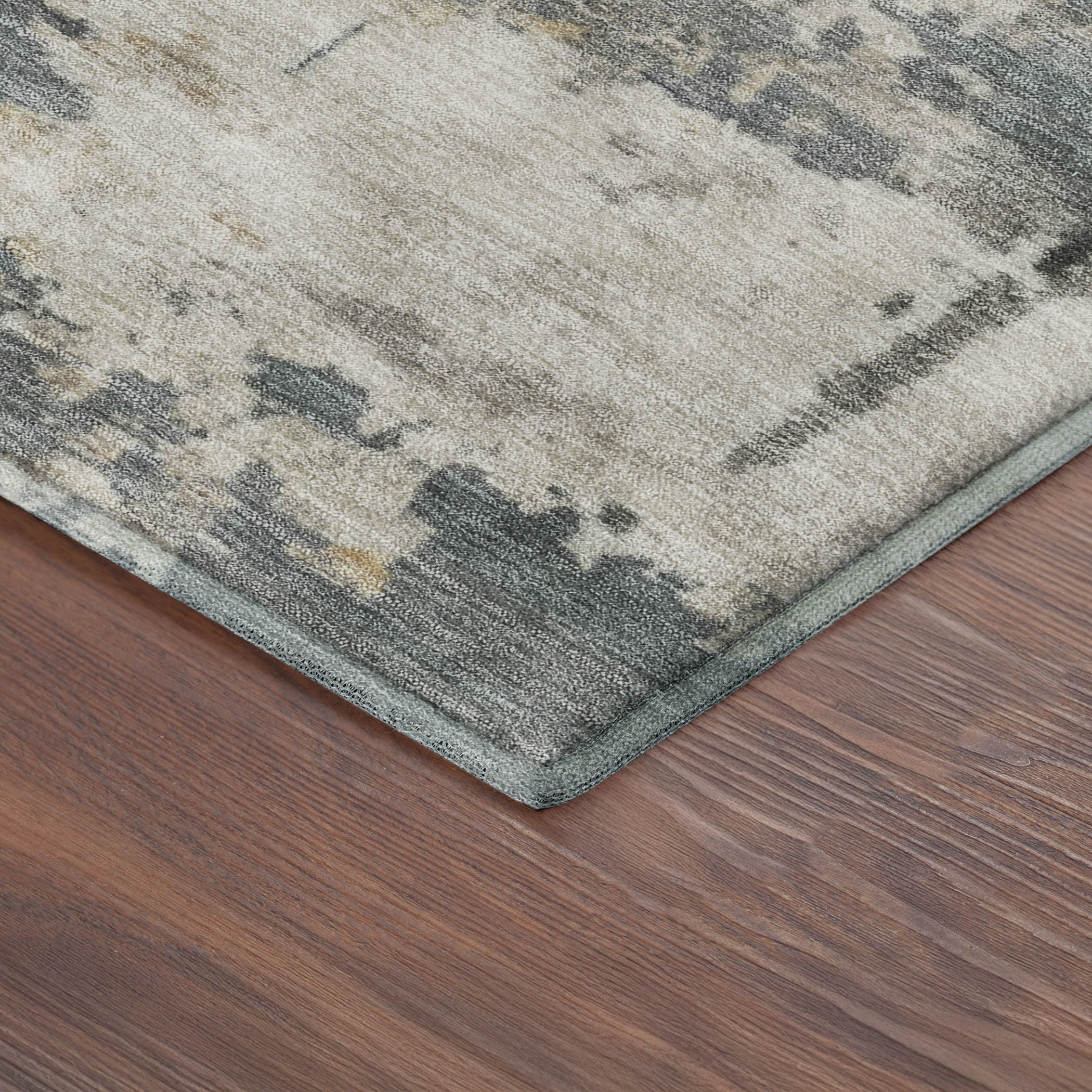 Kyoto Machine Washable Transitional Basil Green Rug 1'8" x 2'6" #shape_Rectangle