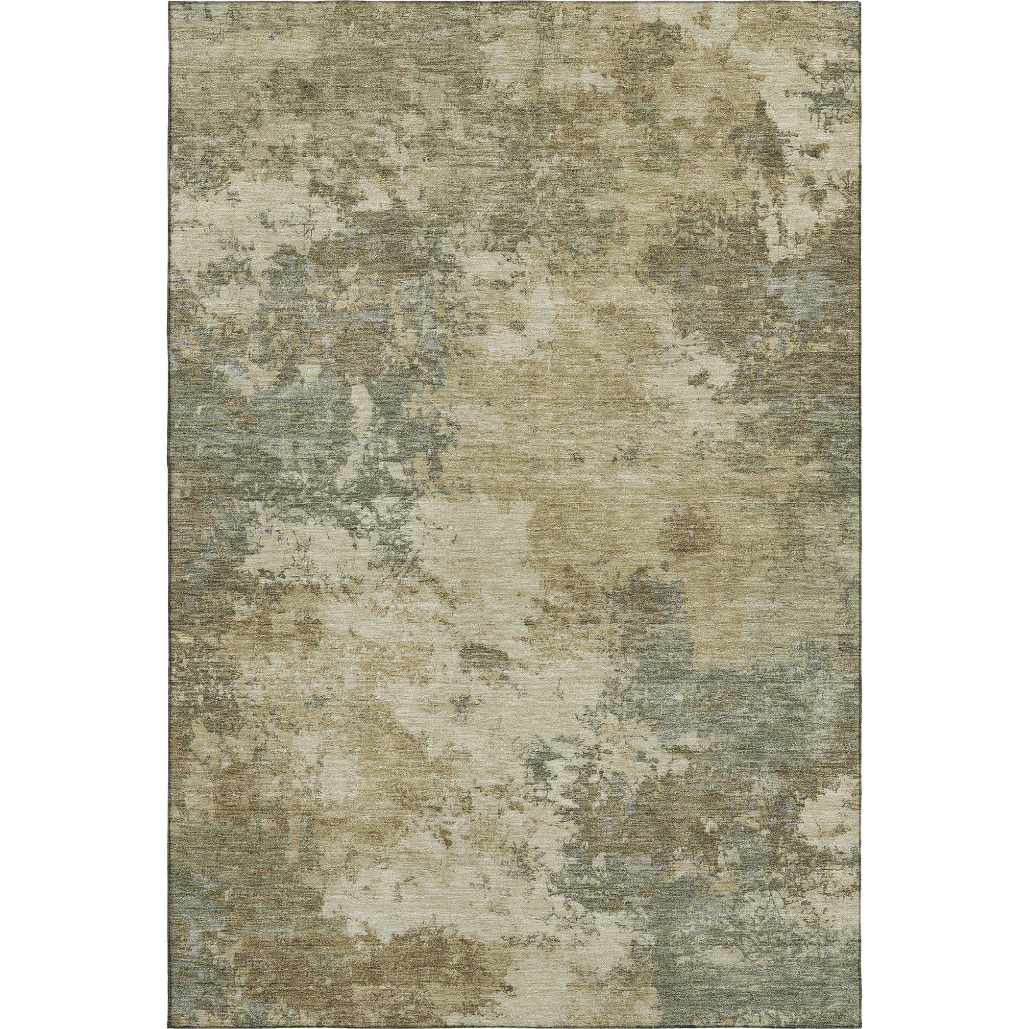 Luang Prabang Machine Washable Transitional Wheat Gold Rug 3' x 5' #shape_Rectangle