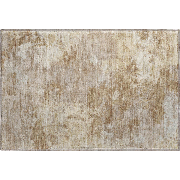 Tbilisi Machine Washable Transitional Brown Rug 1'8" x 2'6"