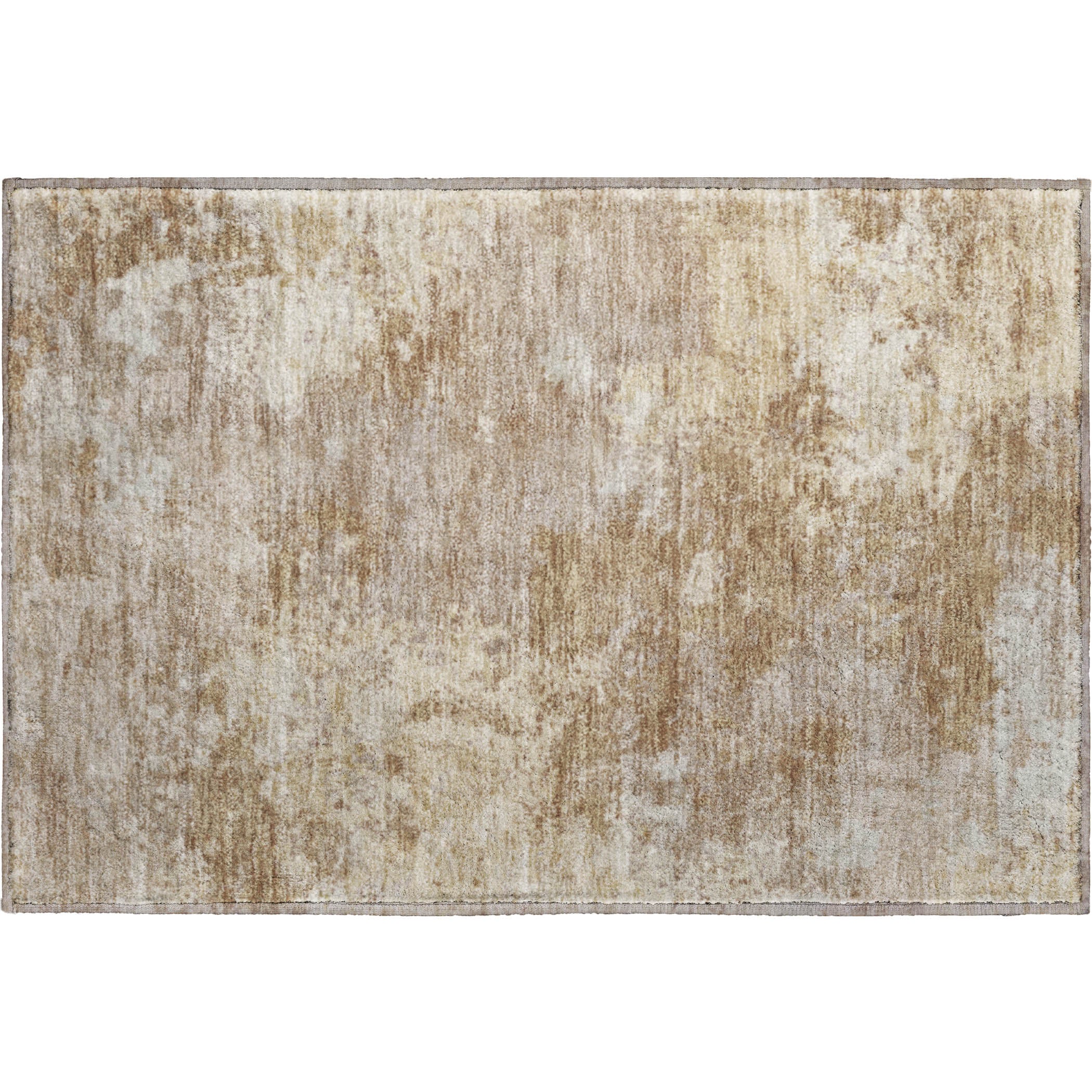 Tbilisi Machine Washable Transitional Brown Rug 1'8" x 2'6" #shape_Rectangle