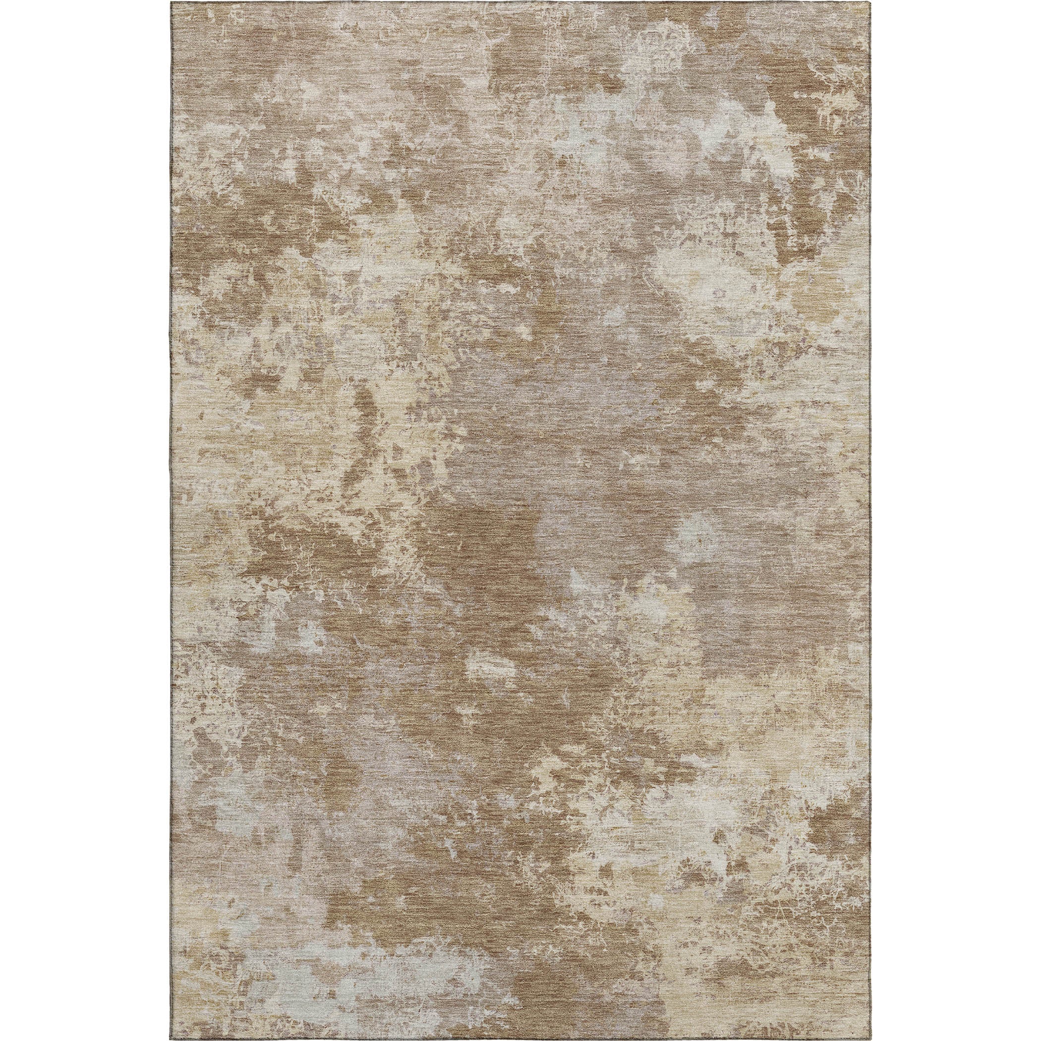 Tbilisi Machine Washable Transitional Brown Rug 3' x 5' #shape_Rectangle