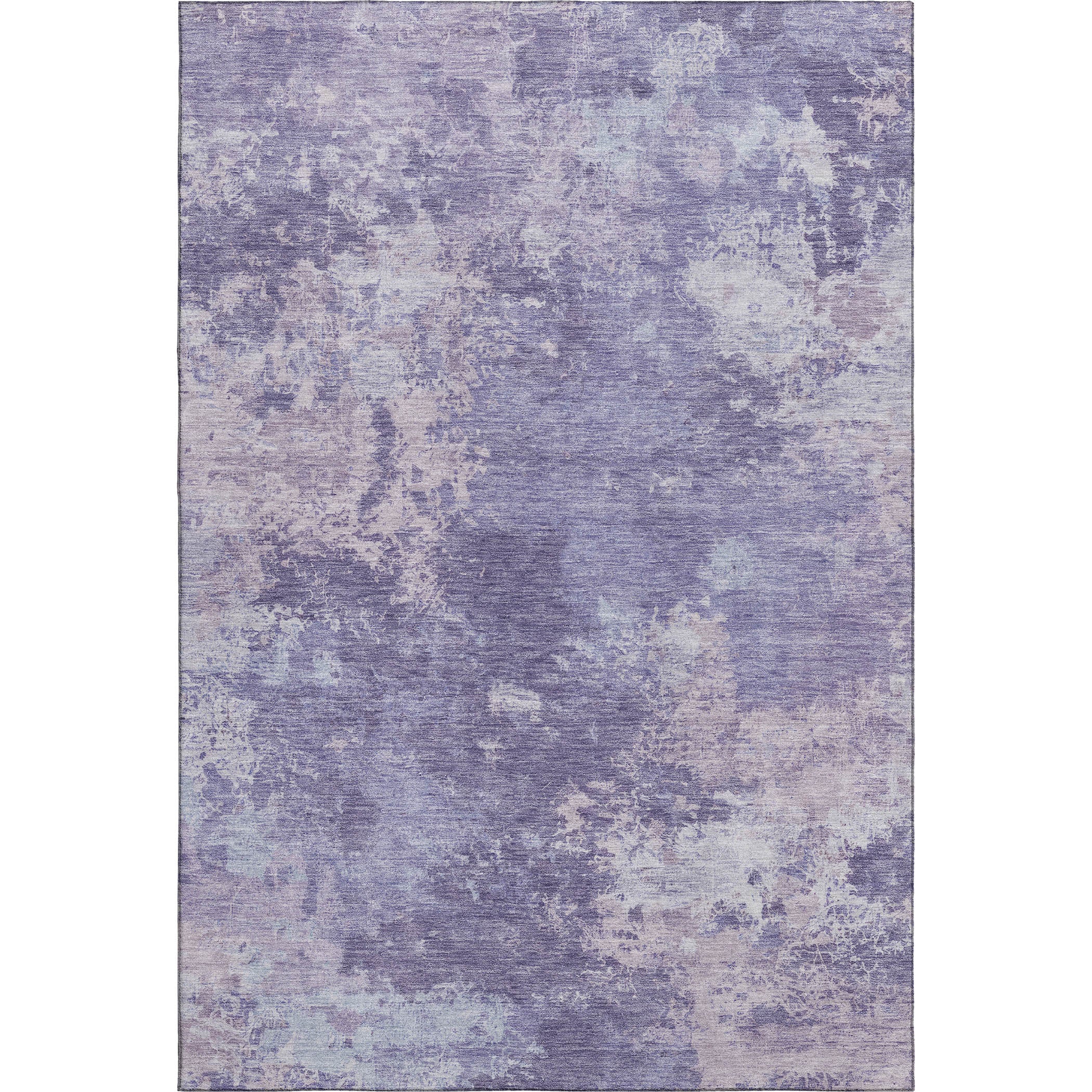 Tbilisi Machine Washable Transitional Plum Purple Rug 3' x 5' #shape_Rectangle