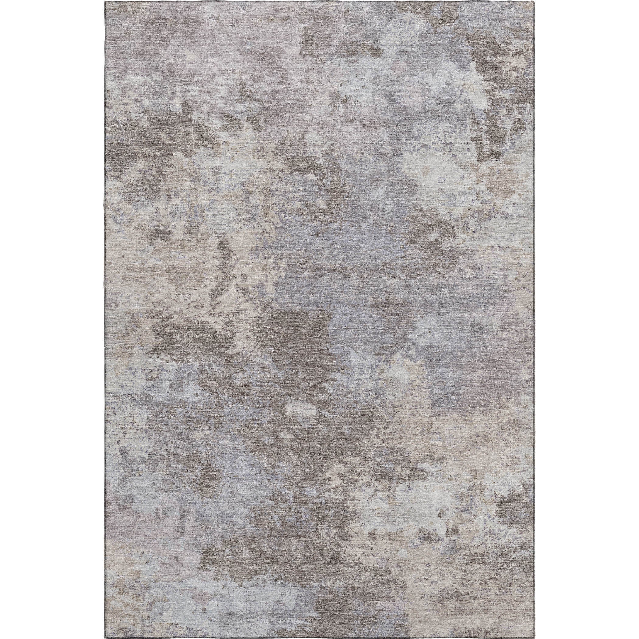 Tbilisi Machine Washable Transitional Taupe Brown Rug 3' x 5' #shape_Rectangle