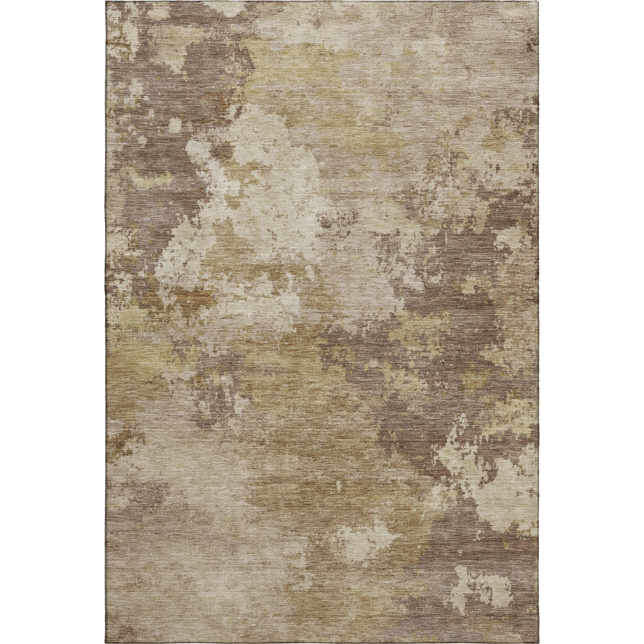 Seville Machine Washable Traditional Wheat Gold Rug 3' x 5' #shape_Rectangle