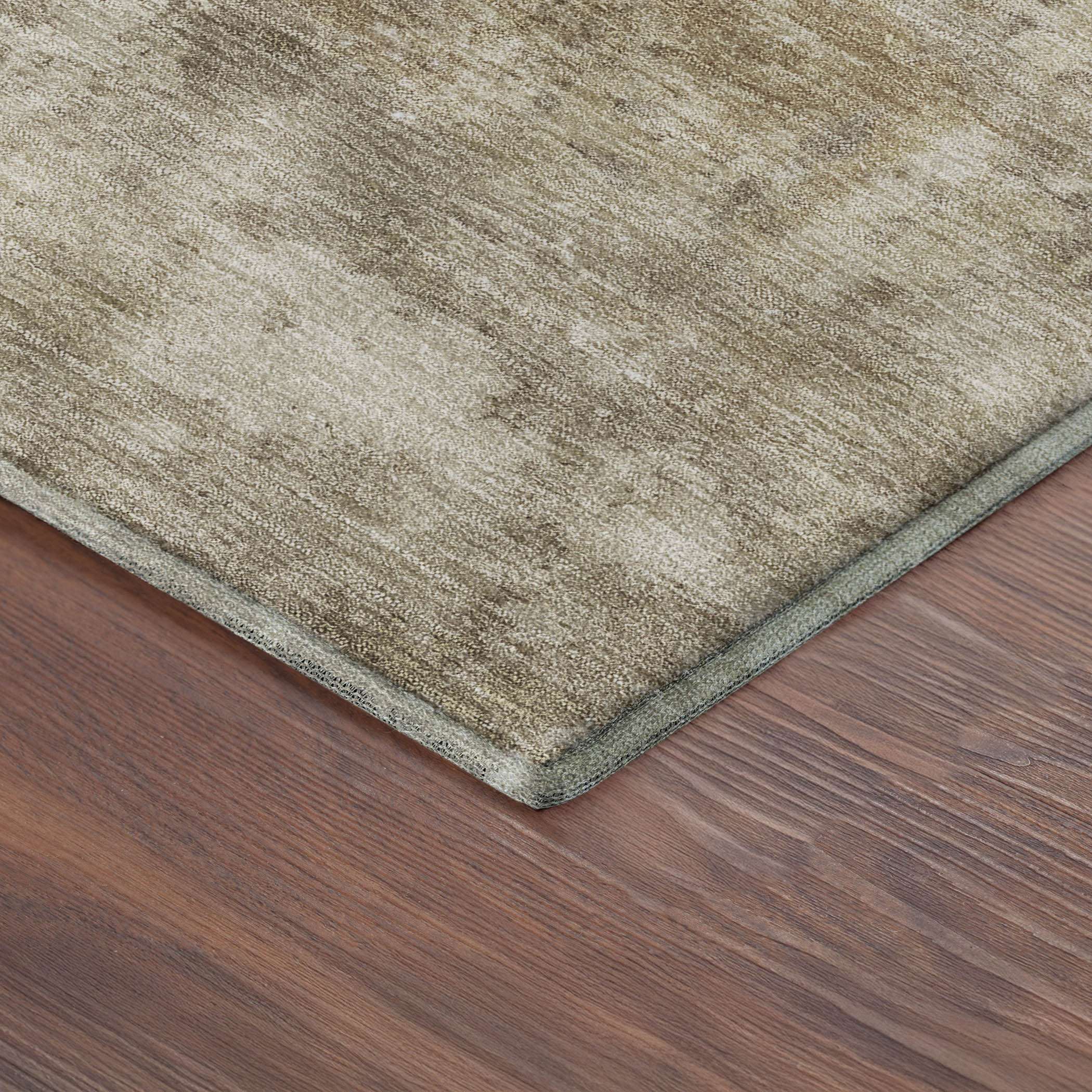 Bangkok Machine Washable Transitional Beige Brown Rug 1'8" x 2'6" #shape_Rectangle