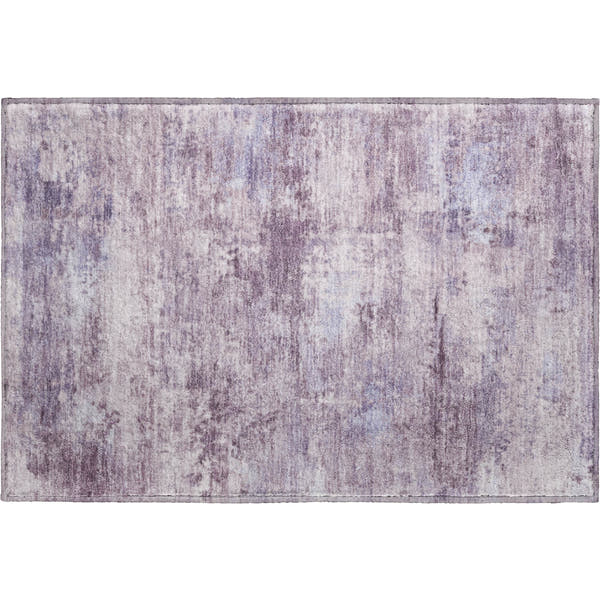 Chiang Mai Machine Washable Traditional Lavender Purple Rug 1'8" x 2'6"