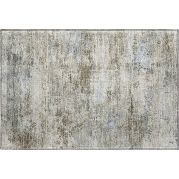Chiang Mai Machine Washable Traditional Tan Brown Rug 1'8" x 2'6"