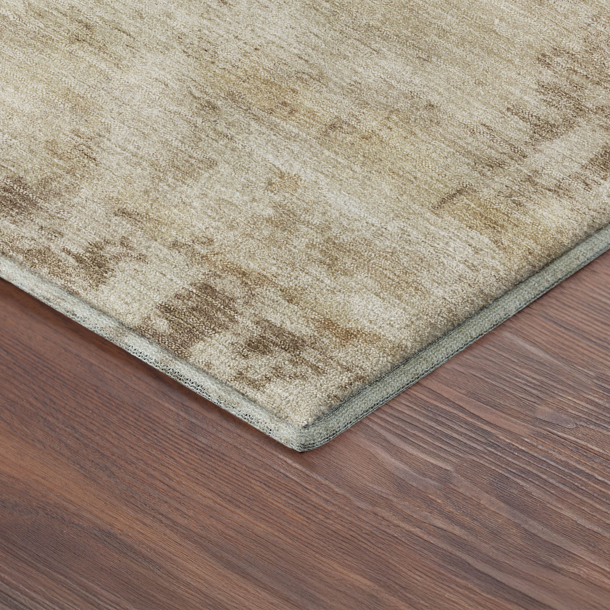 Bogota Machine Washable Traditional Beige Brown Rug 1'8" x 2'6" #shape_Rectangle