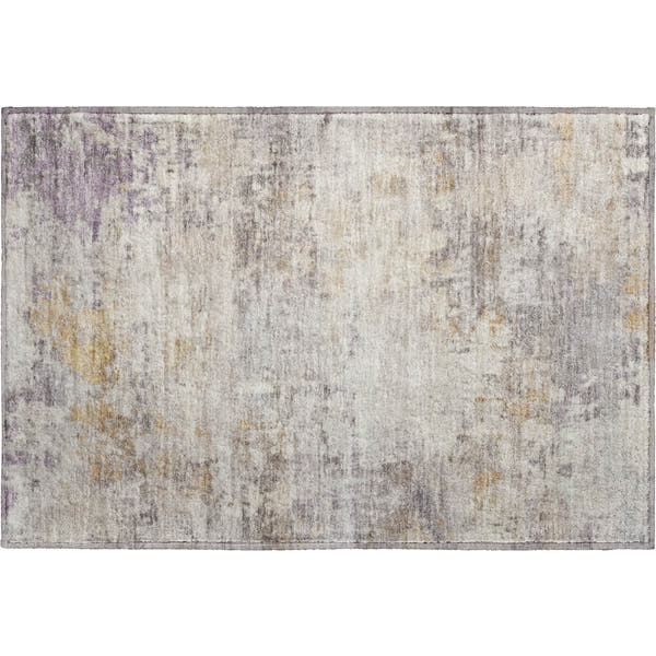 Bogota Machine Washable Traditional Linen Ivory Rug 1'8" x 2'6"