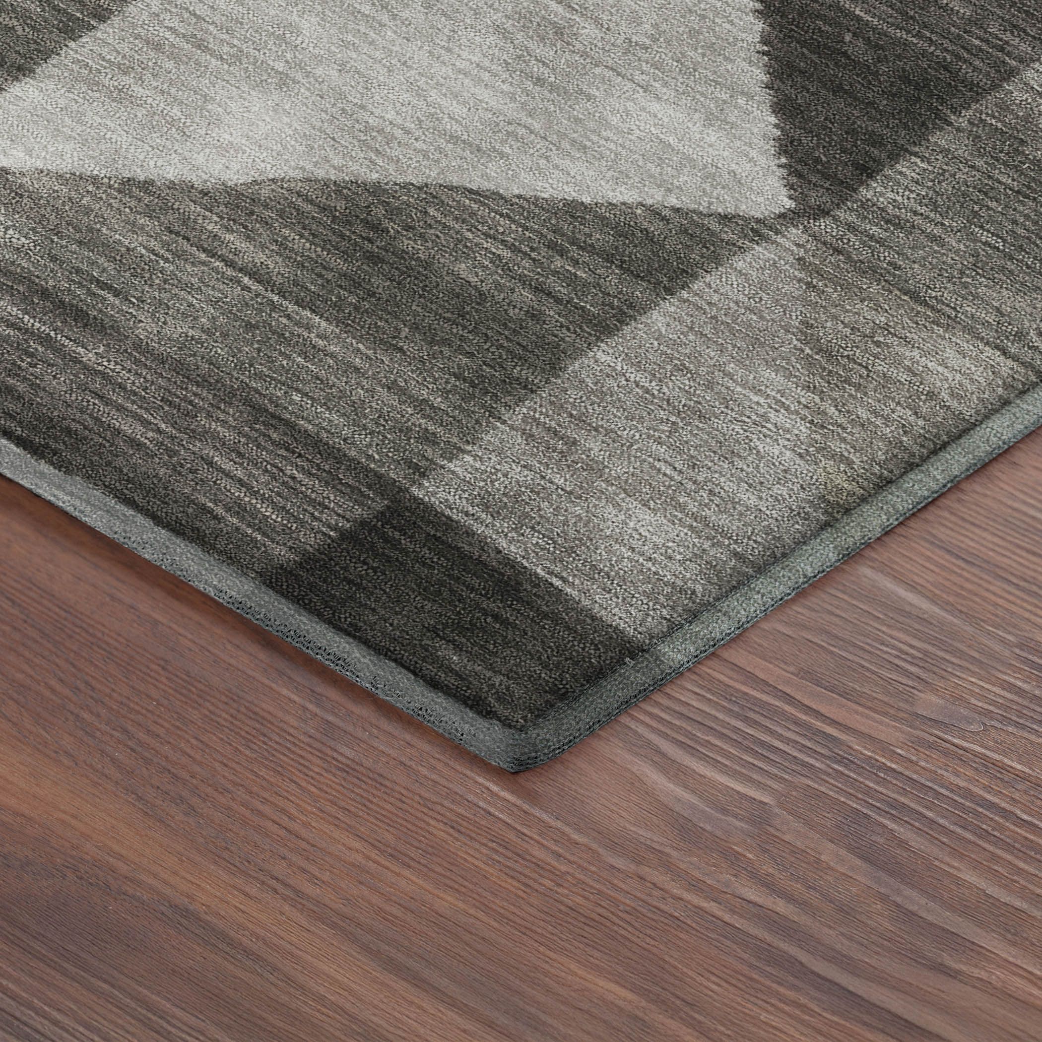 Kathmandu Machine Washable Transitional Taupe Brown Rug 1'8" x 2'6" #shape_Rectangle