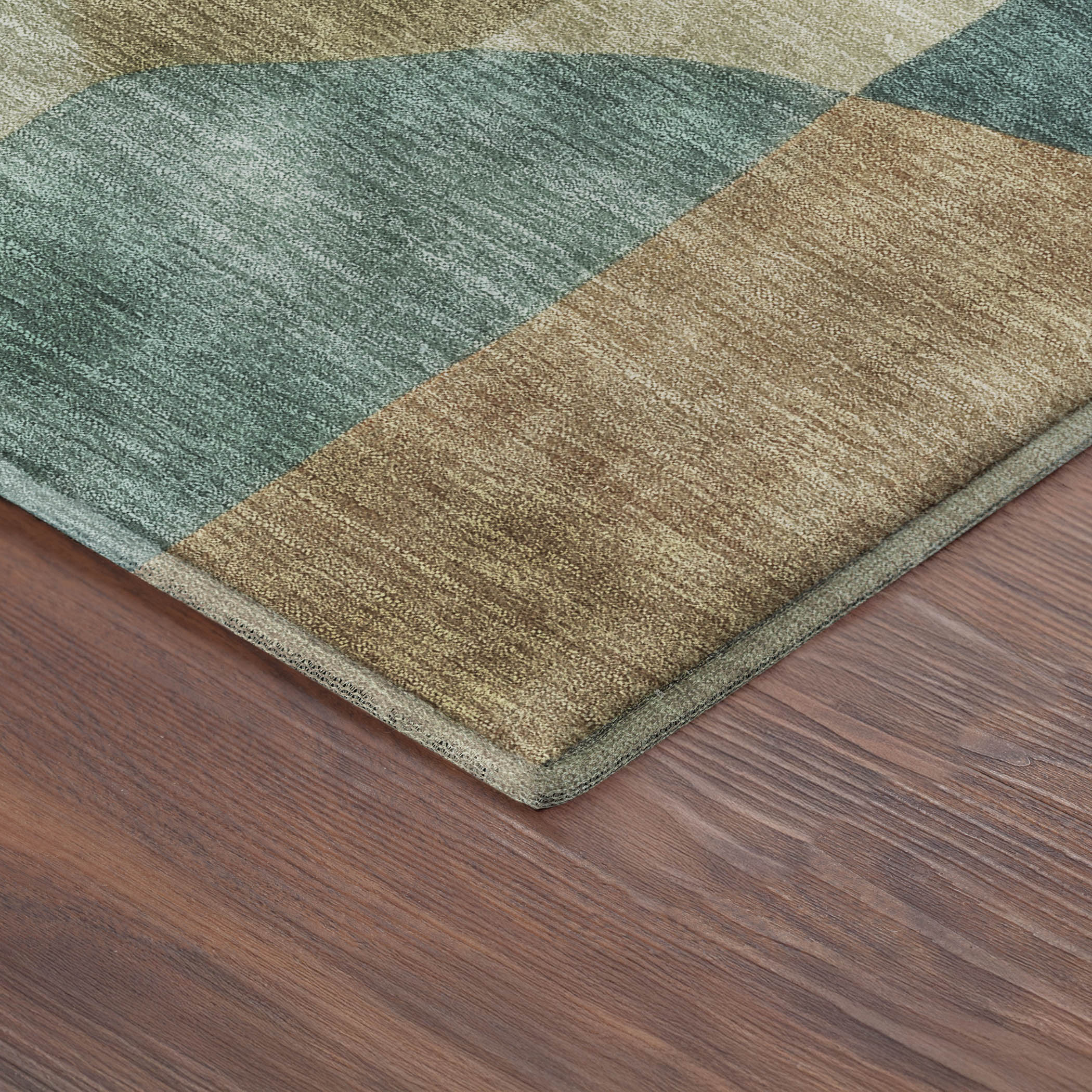 Cusco Machine Washable Transitional Teal Rug 1'8" x 2'6" #shape_Rectangle
