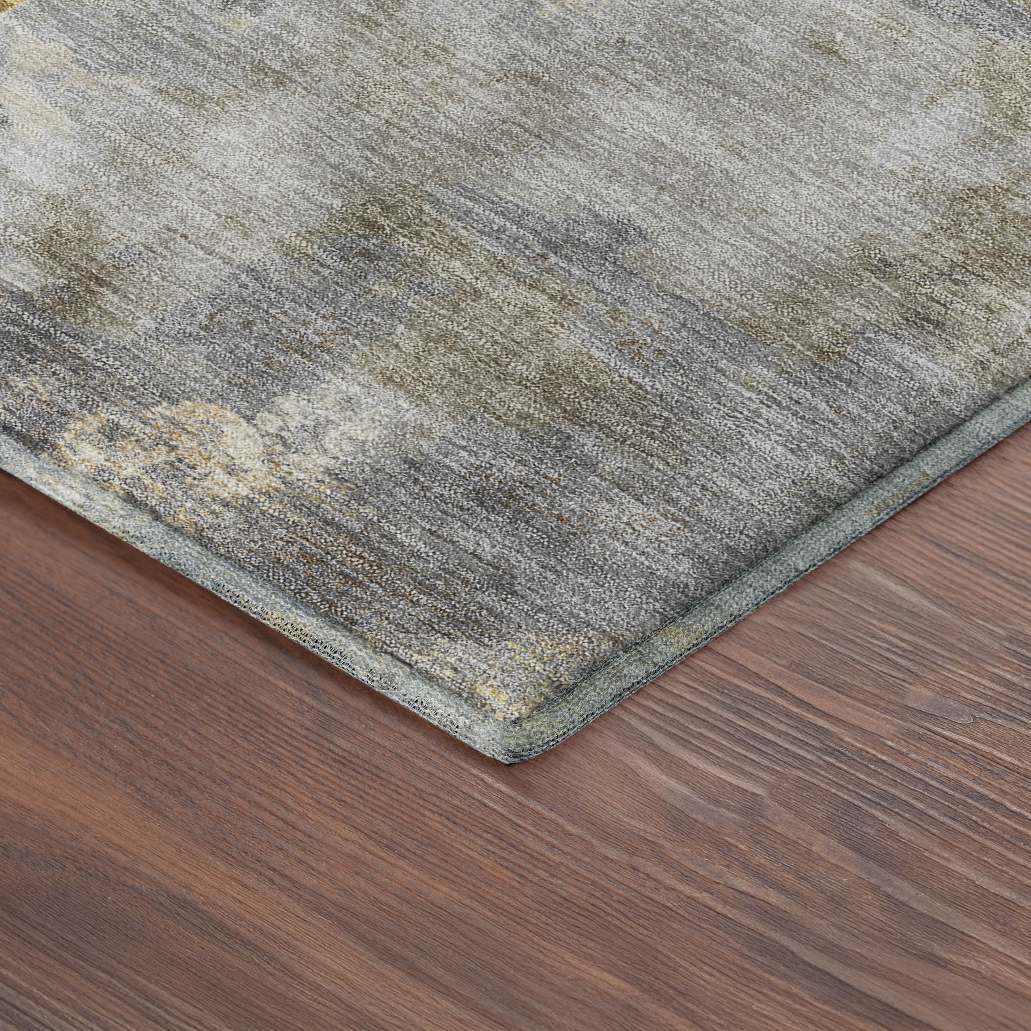 Sintra Machine Washable Transitional Gray Rug 1'8" x 2'6" #shape_Rectangle